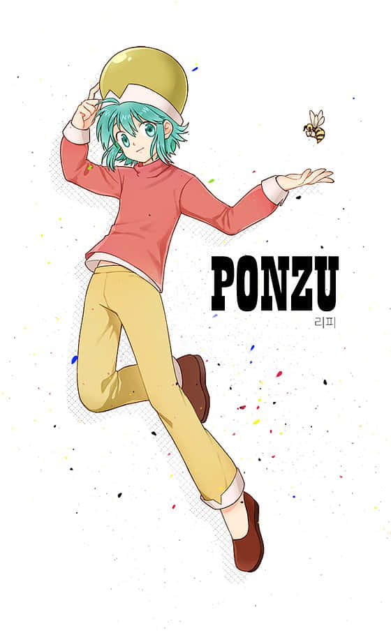 Ponzu, Hunter X Hunter, teal hair, SD Phone Wallpaper