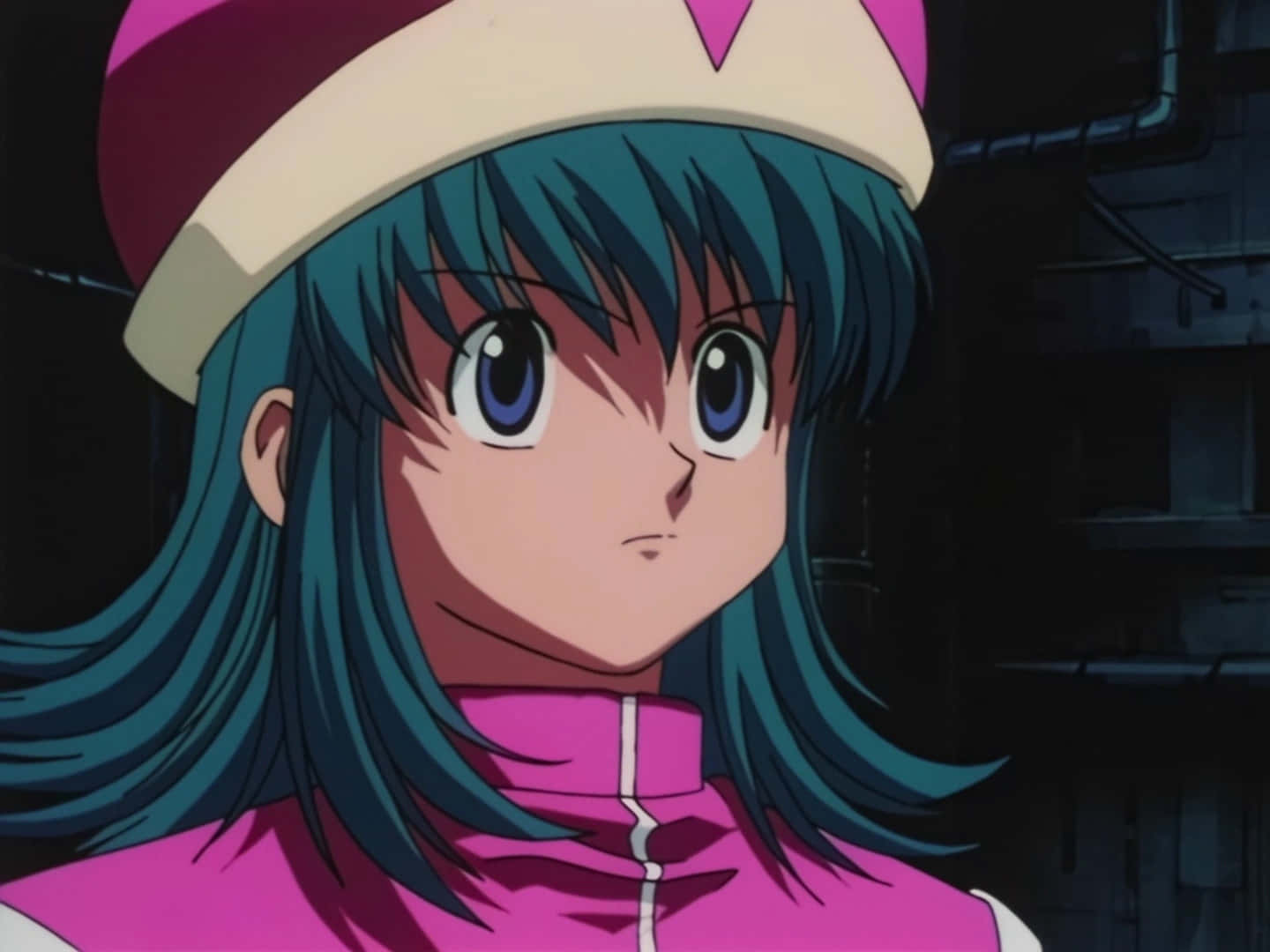 Ponzu, Hunter x Hunter, teal hair, HD Desktop Wallpaper