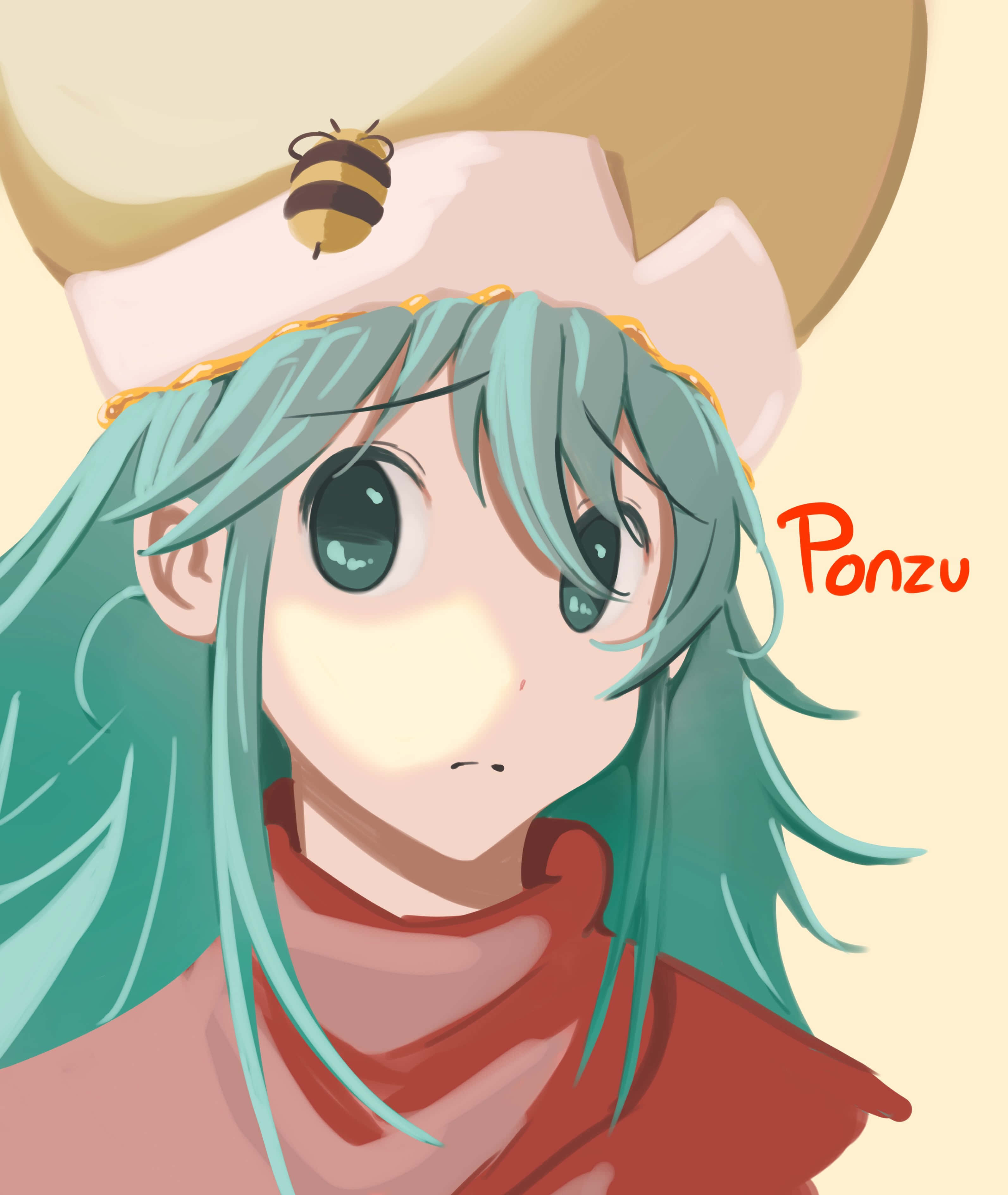 Ponzu, Hunter X Hunter, teal hair, 2K Phone Wallpaper