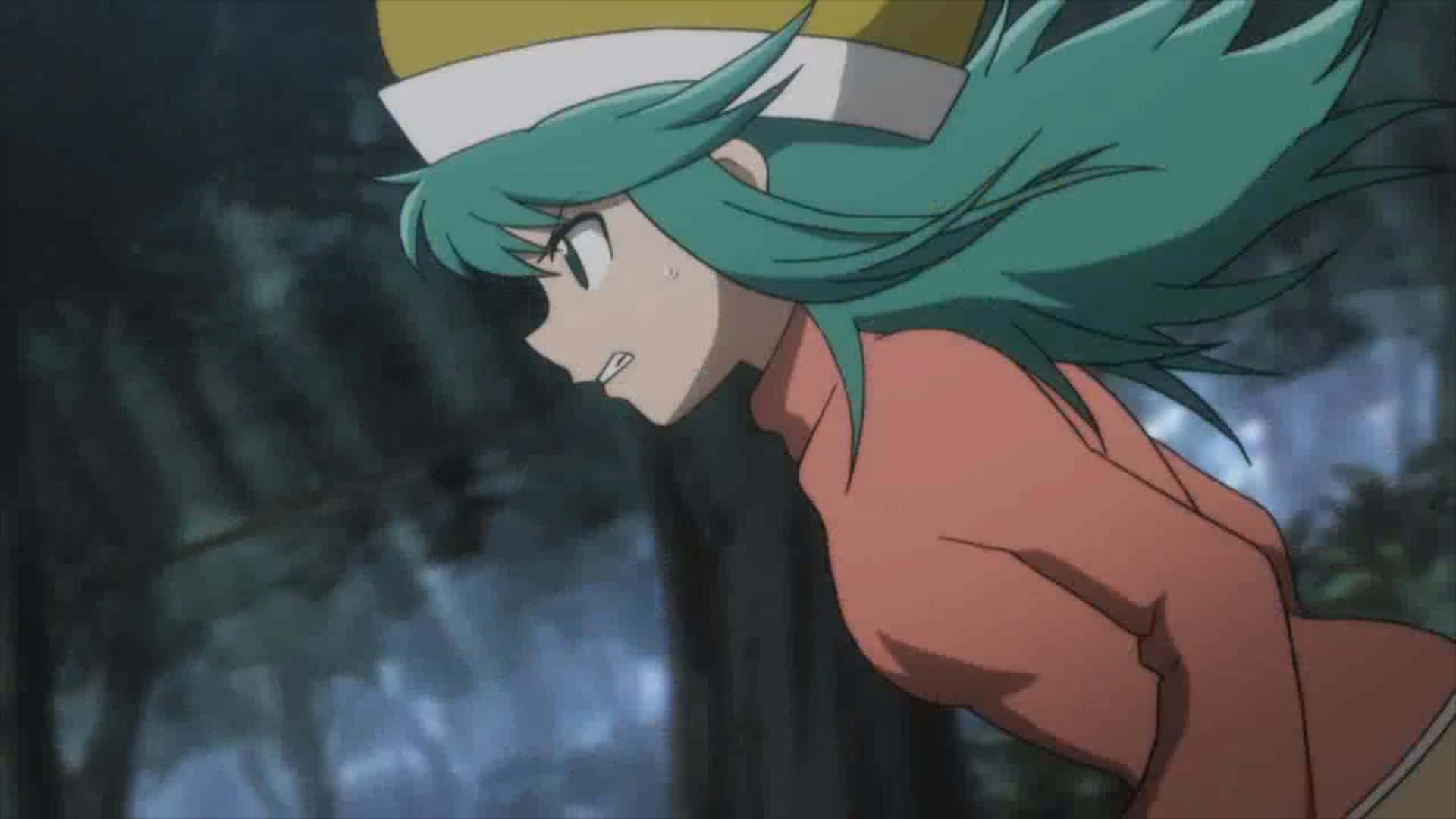 Ponzu, Hunter x Hunter, teal hair, Full HD Desktop Wallpaper