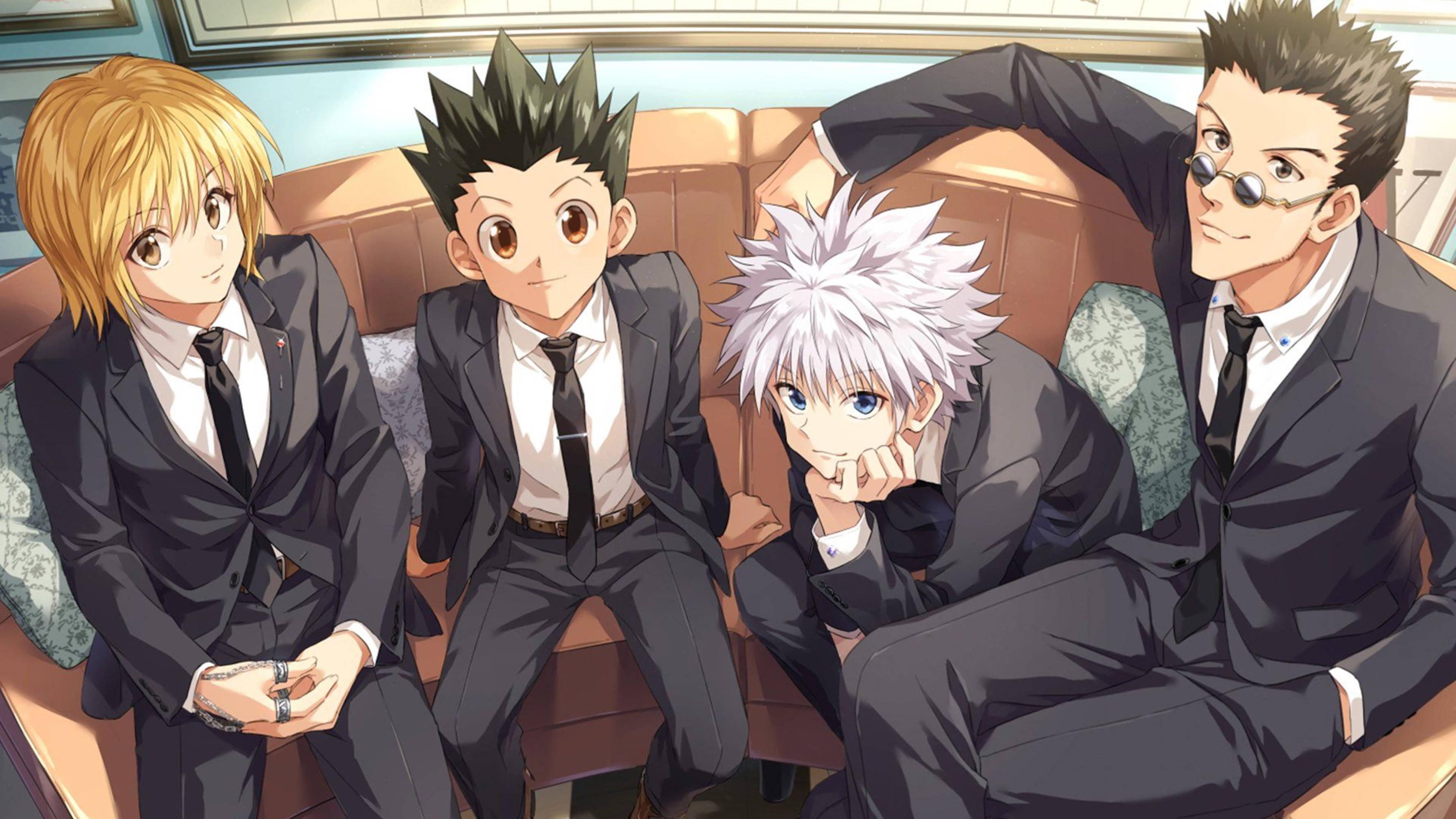 Hunter X Hunter, 4K, anime boys, 2K Desktop Wallpaper