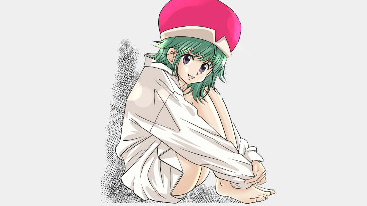Hunter X Hunter, Ponzu, green-haired anime girl, SD Desktop Wallpaper