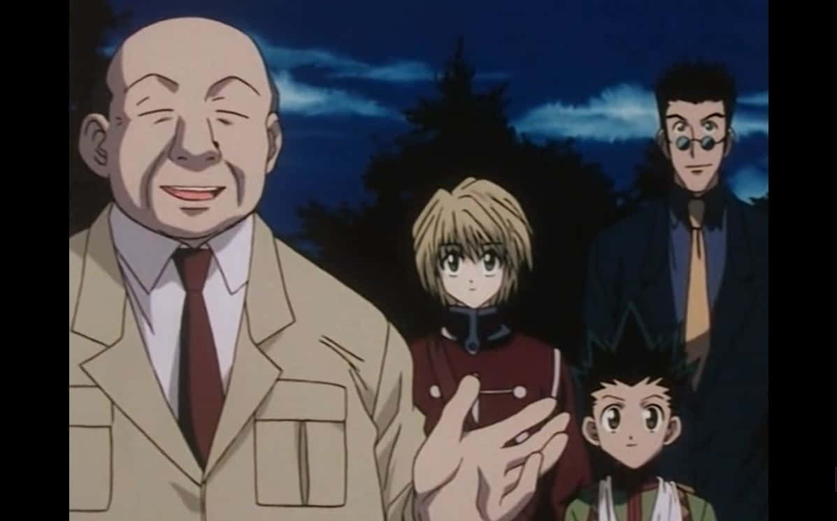 Hunter X Hunter, Zebro, dark blue night sky, SD Desktop Wallpaper