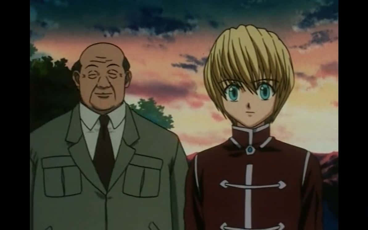 Hunter X Hunter, Zebro, vibrant sunset sky, SD Desktop Wallpaper