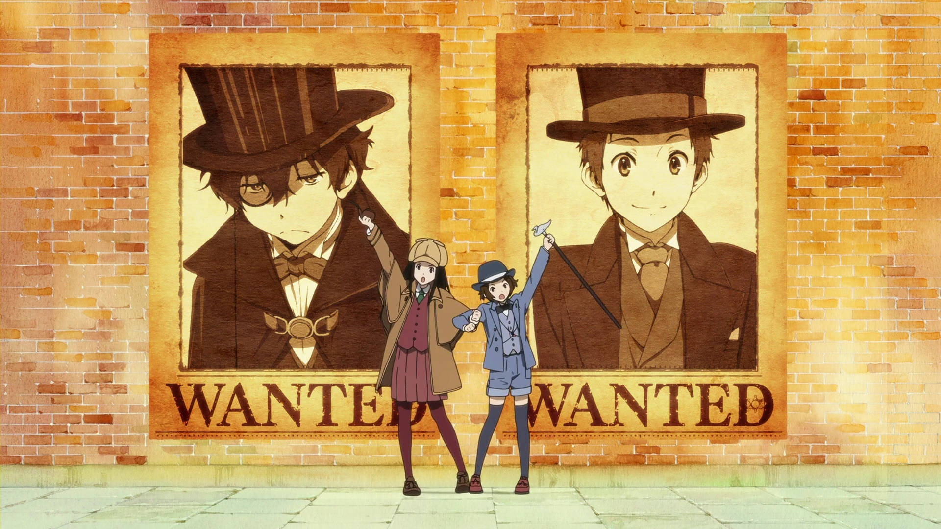 Hyouka, wanted posters, vintage wanted posters, Full HD Desktop Wallpaper