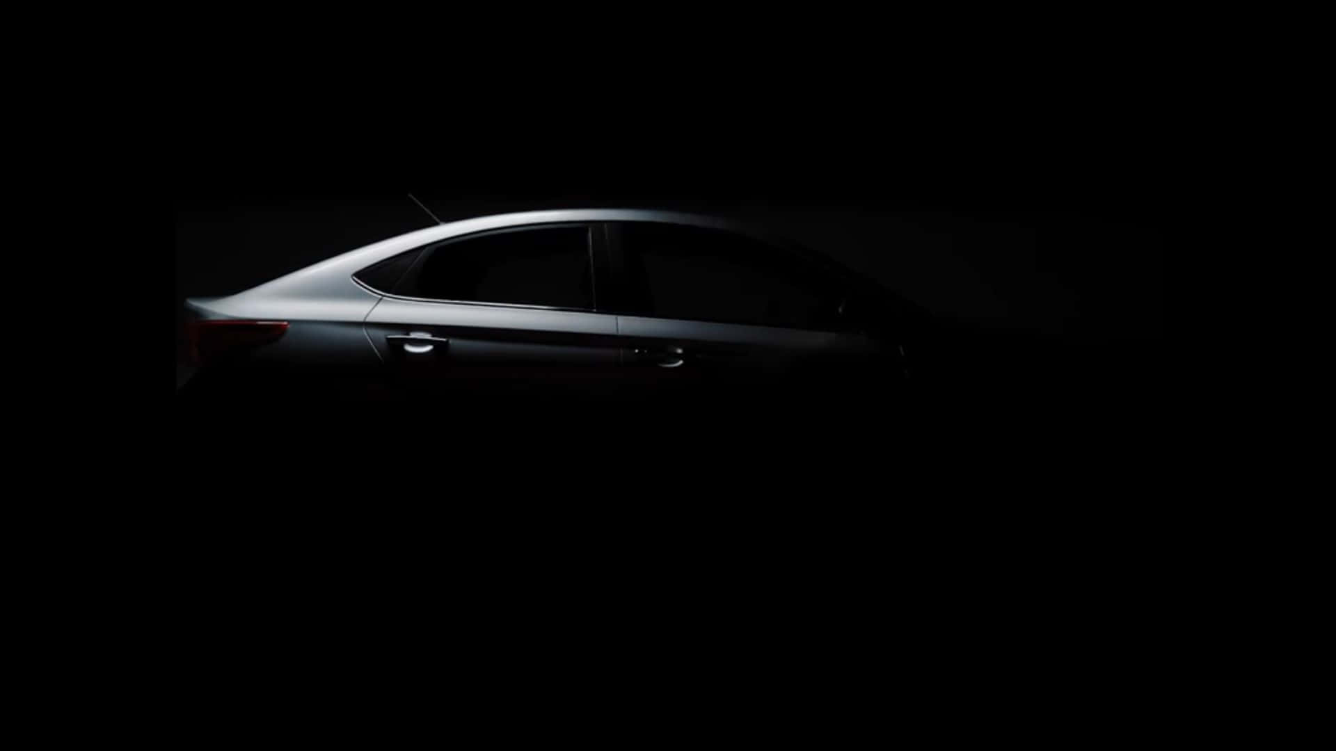 Hyundai Accent, silver, sedan, Full HD Desktop Wallpaper