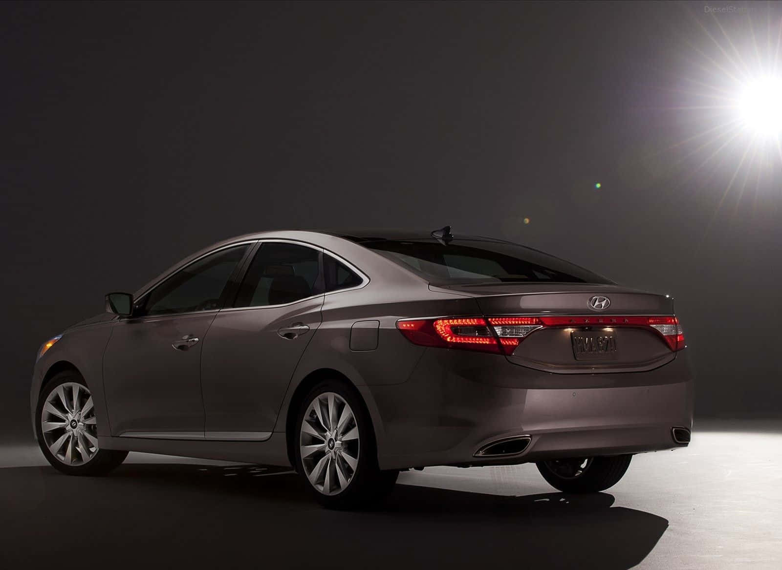 Hyundai Azera, sleek gray, studio, HD Desktop Wallpaper