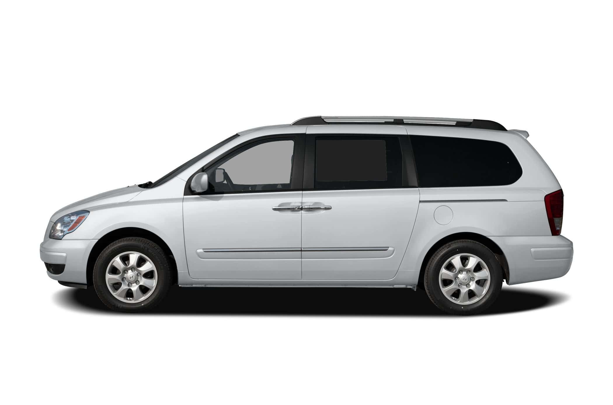 Hyundai Entourage, silver, minivan, Full HD Desktop Wallpaper