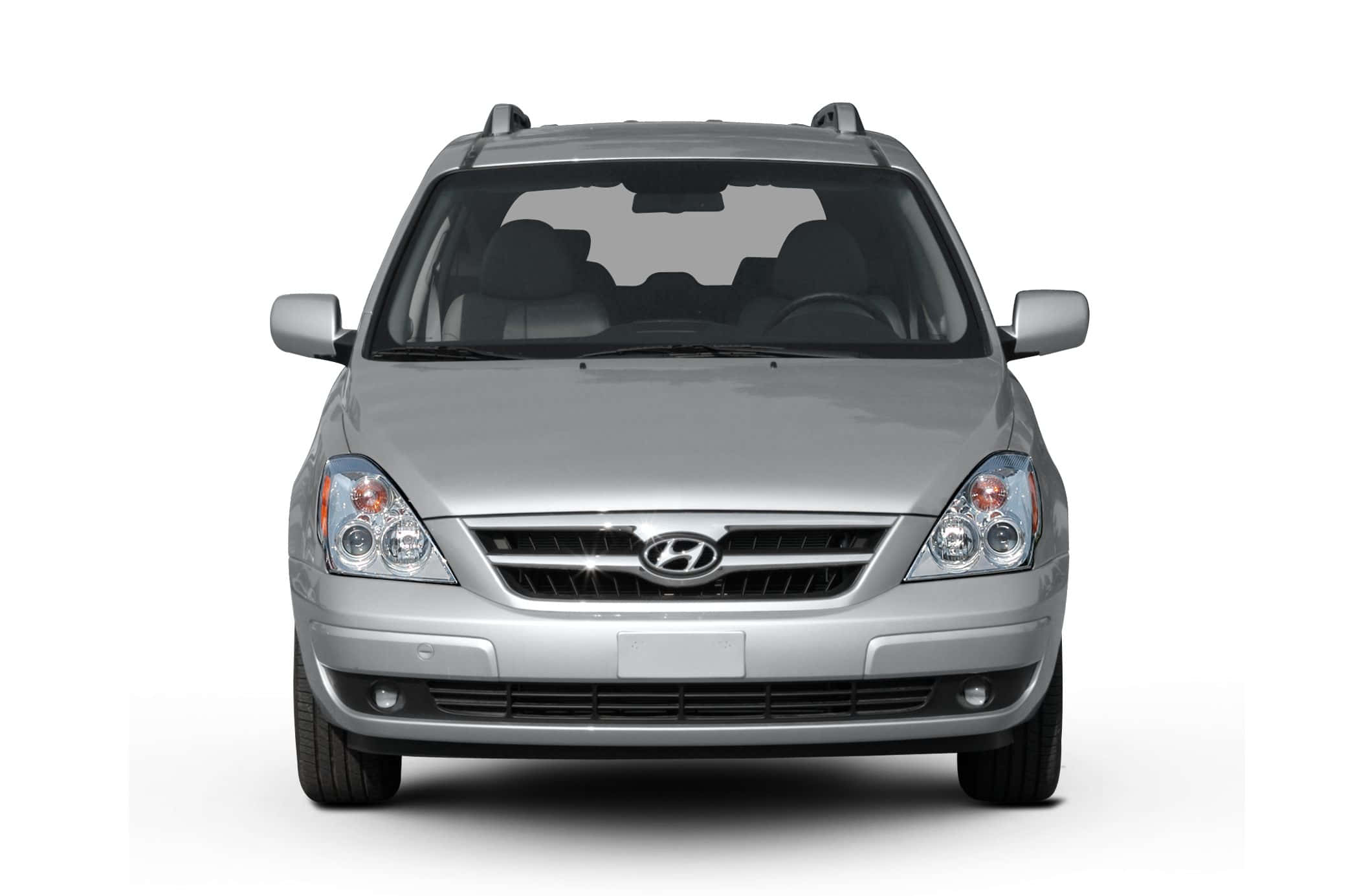 Hyundai Entourage, silver, studio shot, Full HD Desktop Wallpaper