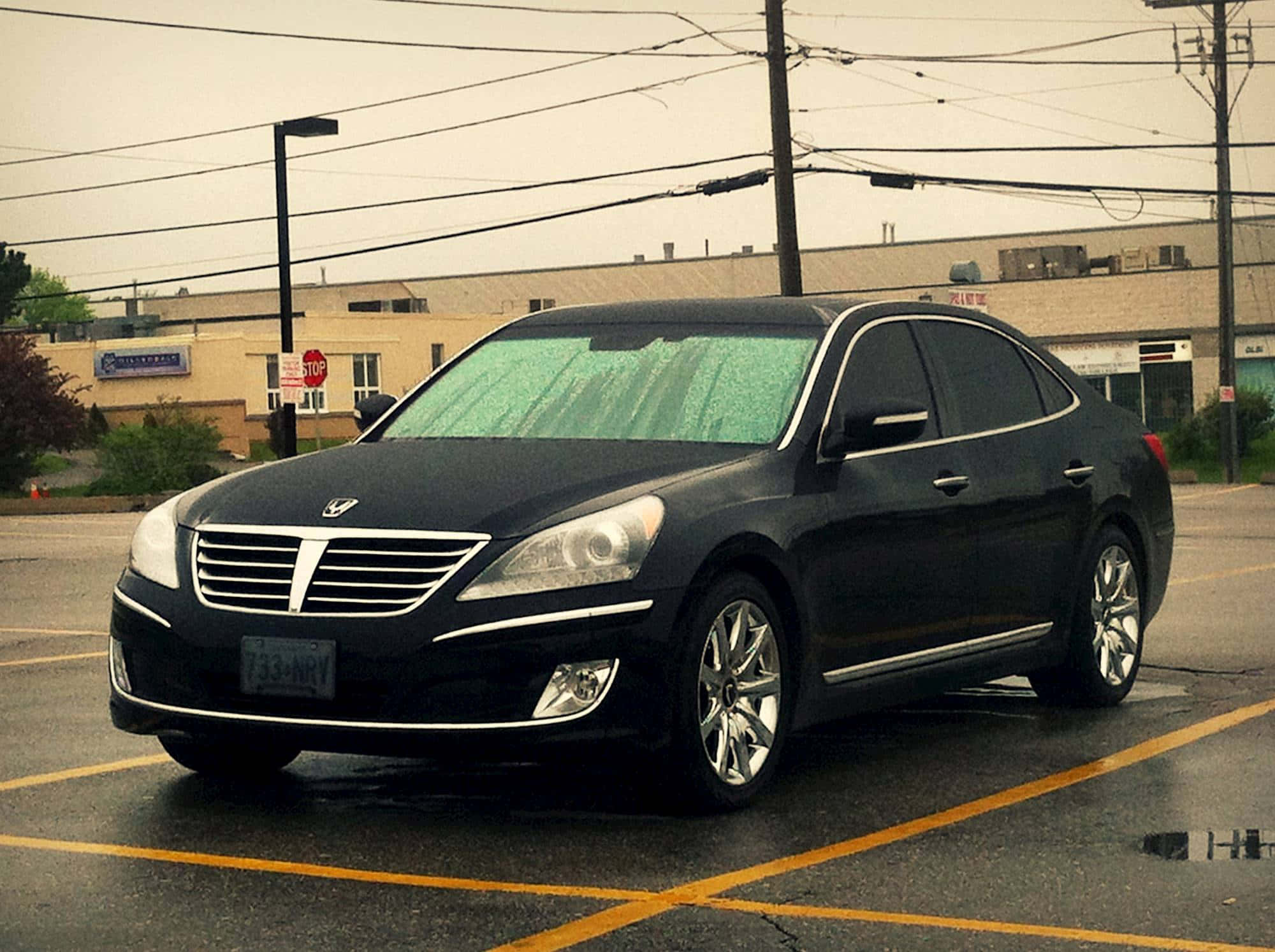 Hyundai Equus, 2000, black, Full HD Desktop Wallpaper
