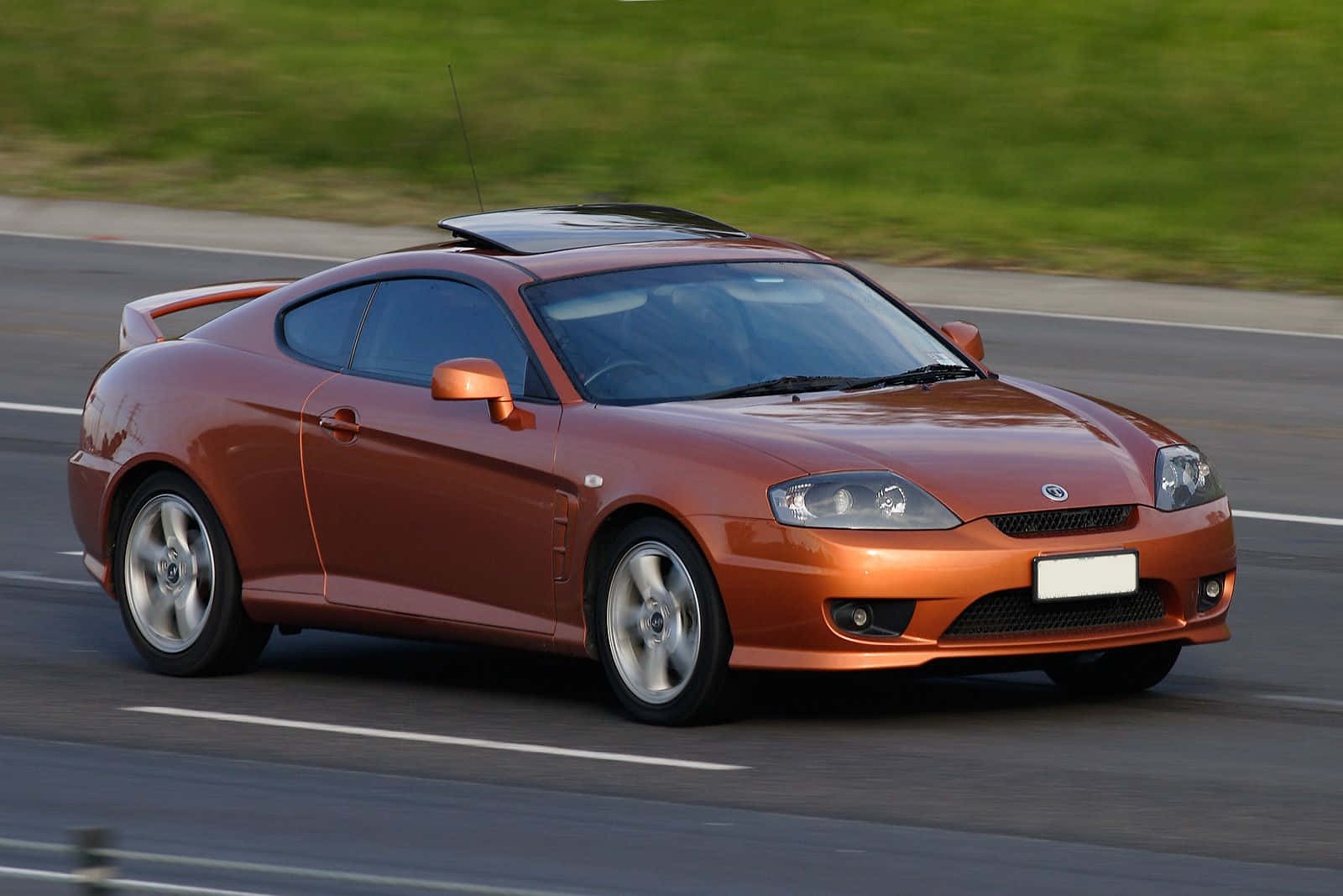 Hyundai Tiburon, copper, sports coupe, HD Desktop Wallpaper