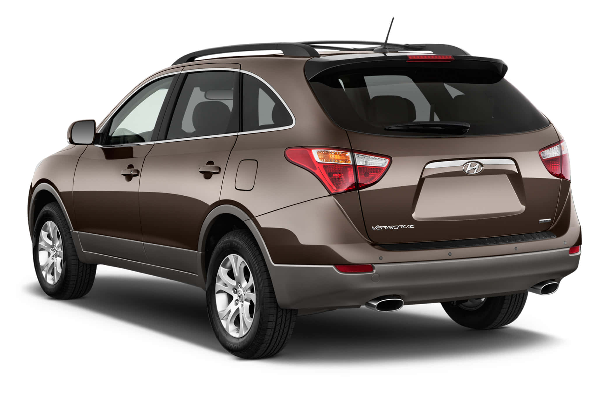 Hyundai Veracruz, sleek brown, rear three-quarter angle, Full HD Desktop Wallpaper