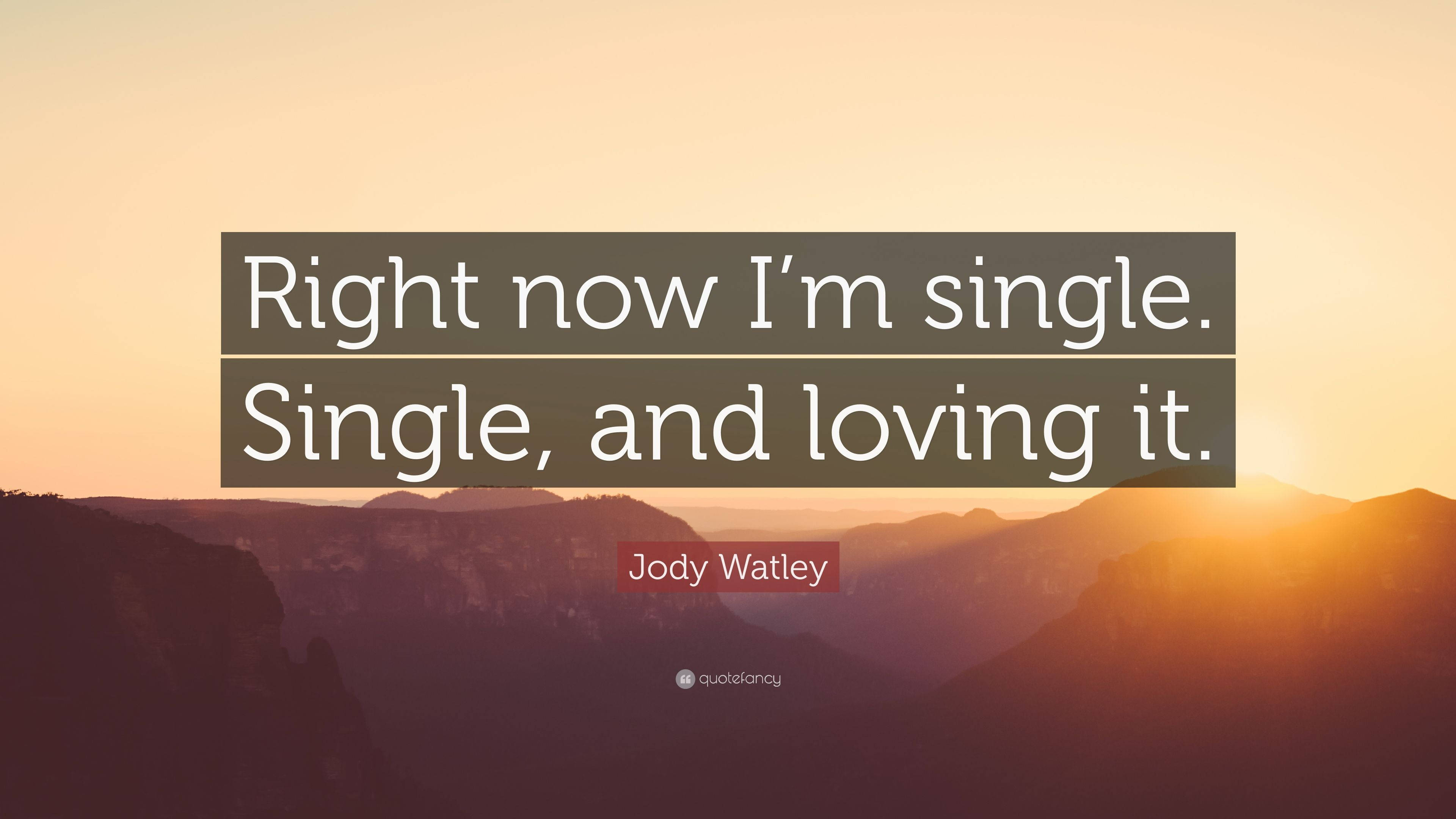 I Am Single Quote, golden sunset, serene mountain landscape, 4K Desktop Wallpaper