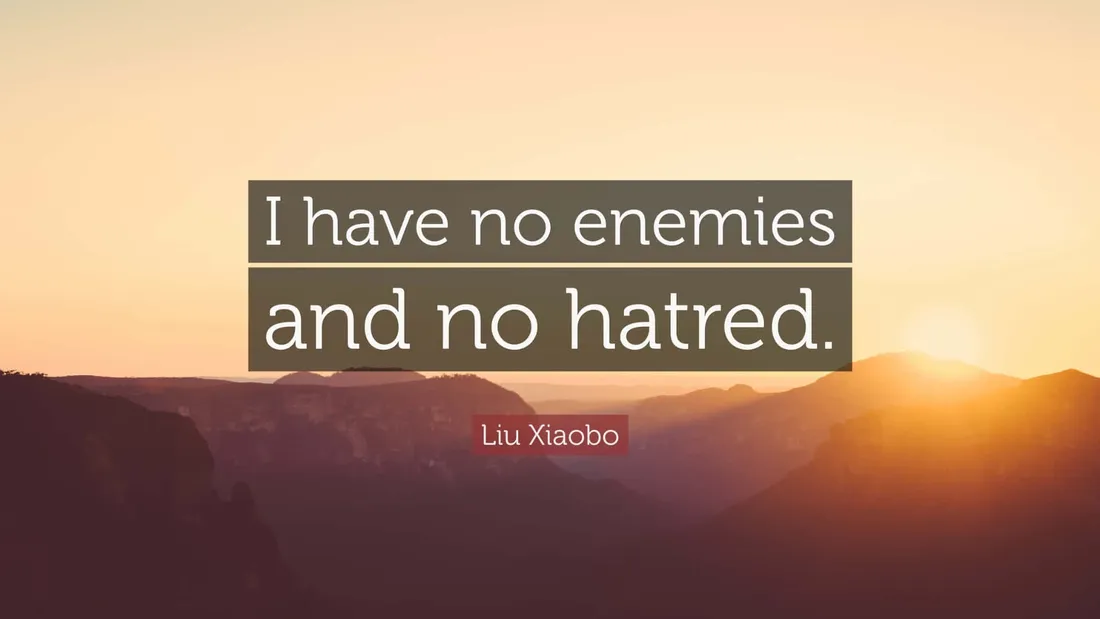 I Have No Enemies