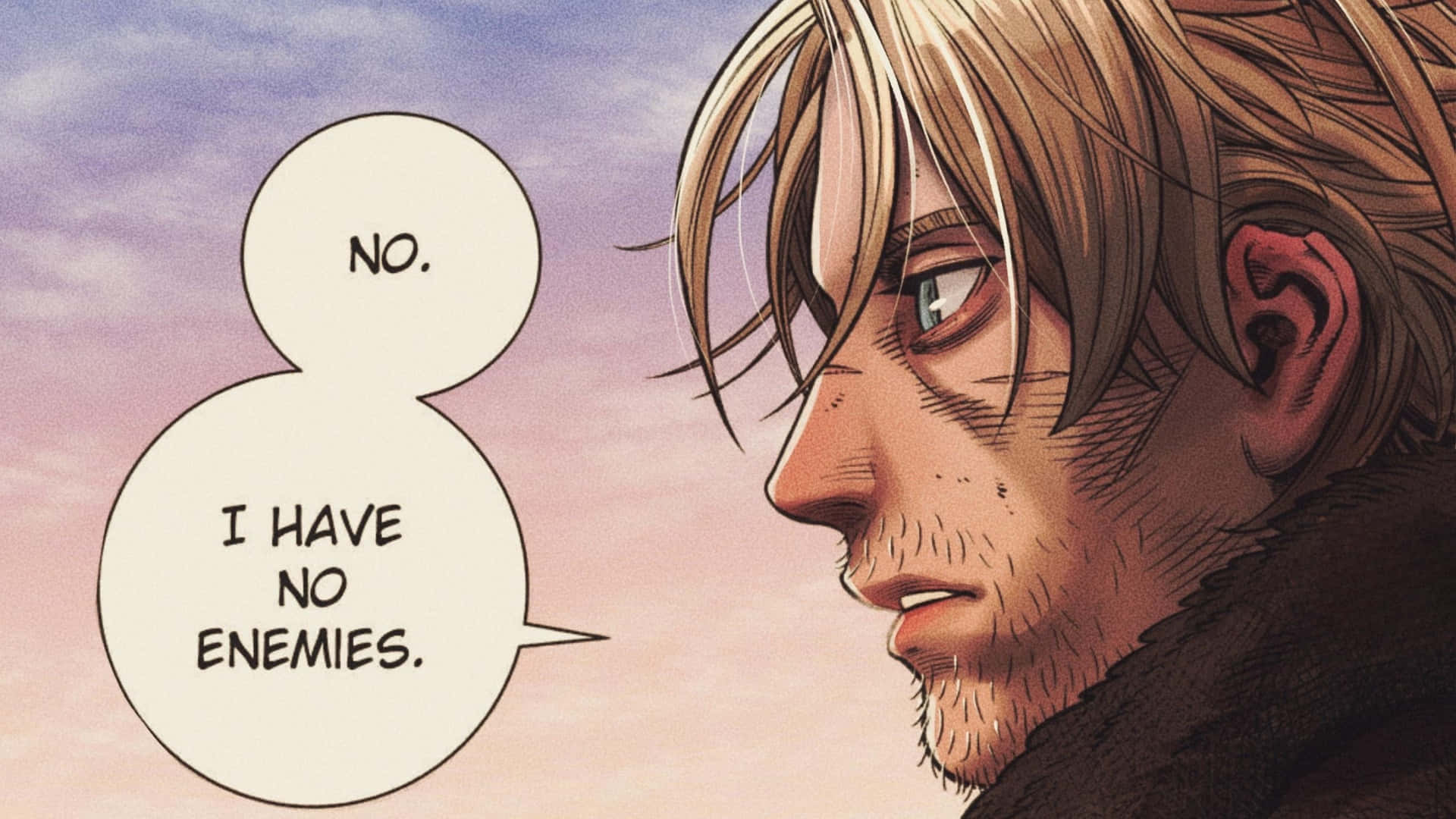 I Have No Enemies, blond man, green eyes, Full HD Desktop Wallpaper