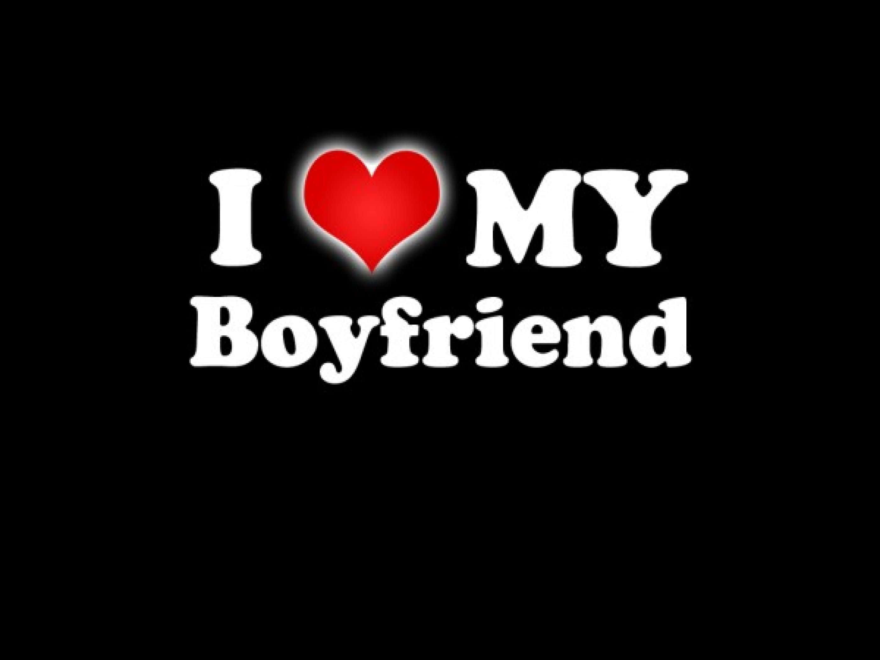 I Heart Pfp, boyfriend, glowing red heart, 2K Desktop Wallpaper