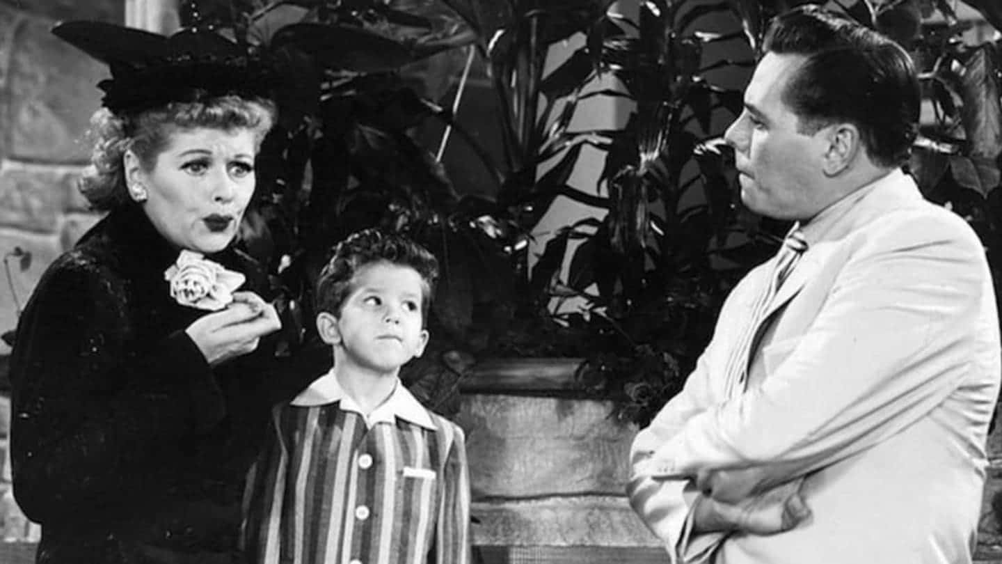 I love lucy, black and white, vintage scene, HD Desktop Wallpaper