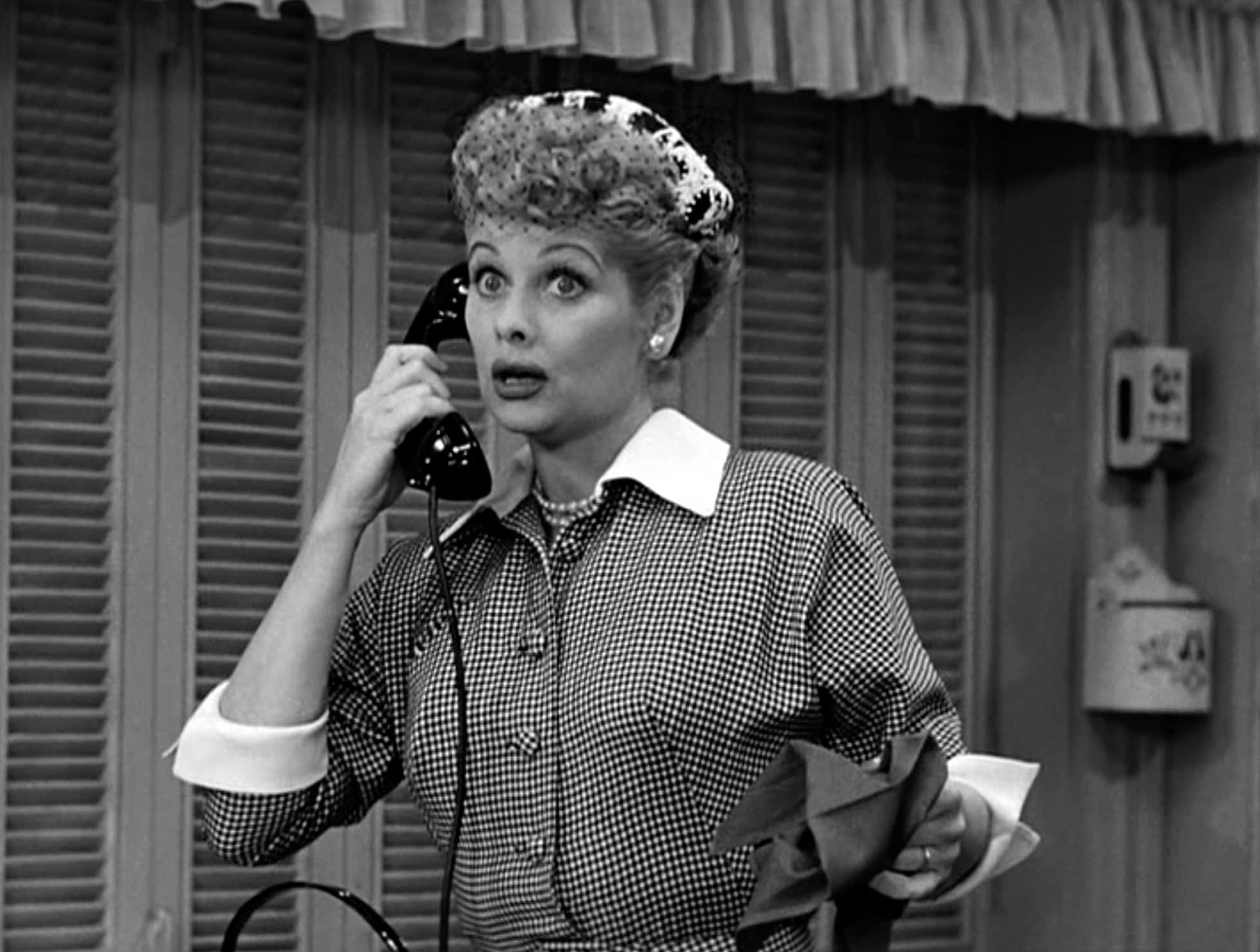 I love lucy, 1958, vintage telephone, Full HD Desktop Wallpaper