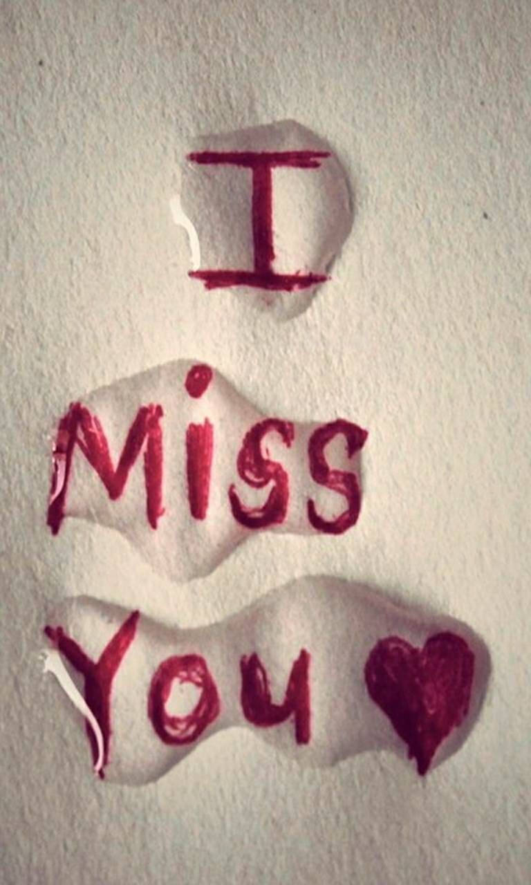 I Miss You, tear drop, red, HD Phone Wallpaper