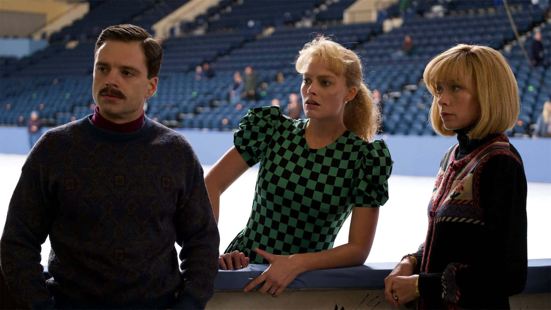 I Tonya, 1970s attire, ice rink, Full HD Desktop Wallpaper