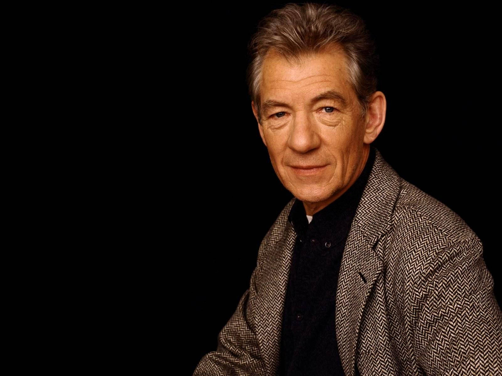 Ian McKellen, tweed jacket, herringbone blazer, HD Desktop Wallpaper