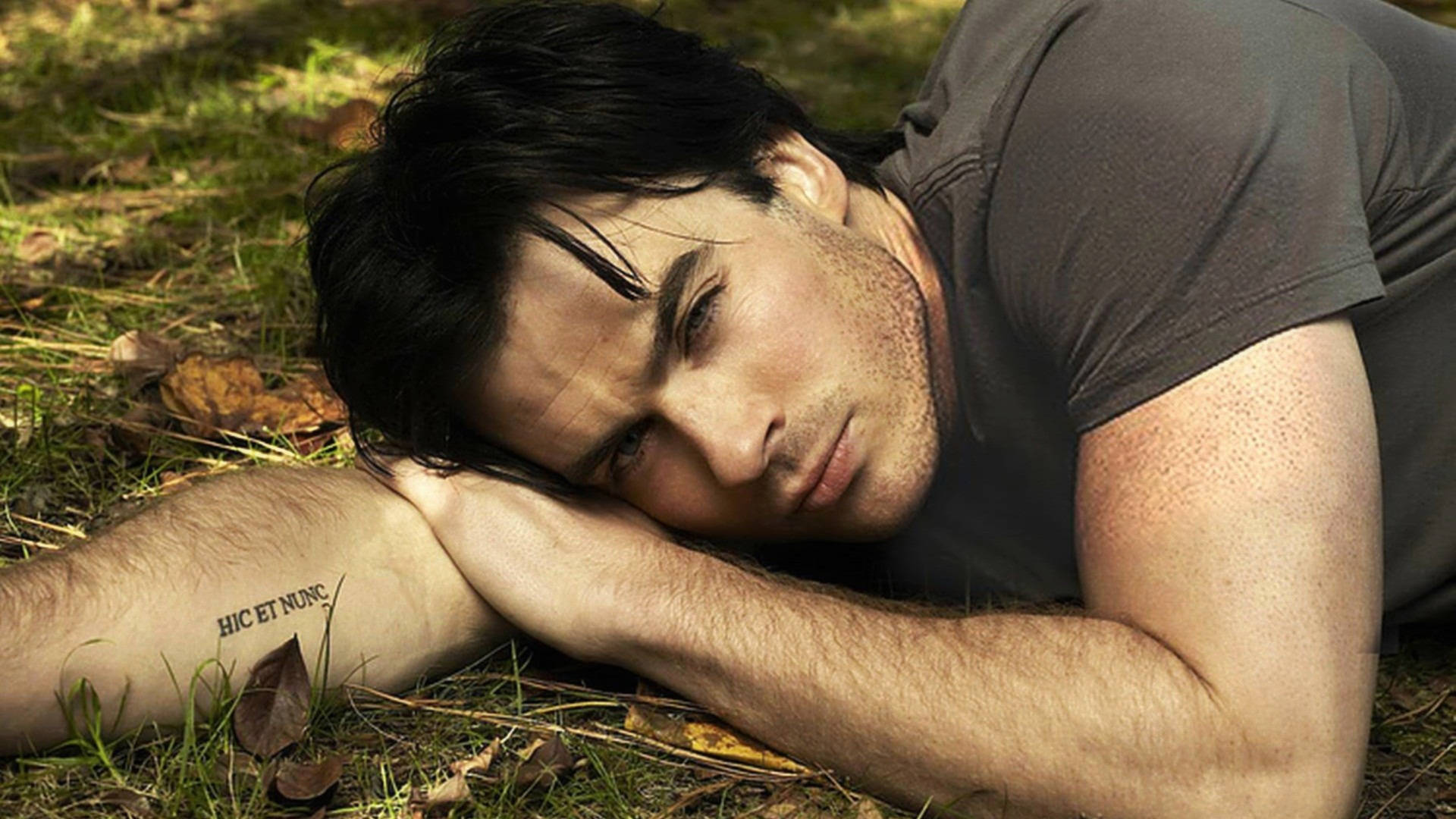 Ian Somerhalder, 2015 photoshoot, dark hair, Full HD Desktop Wallpaper