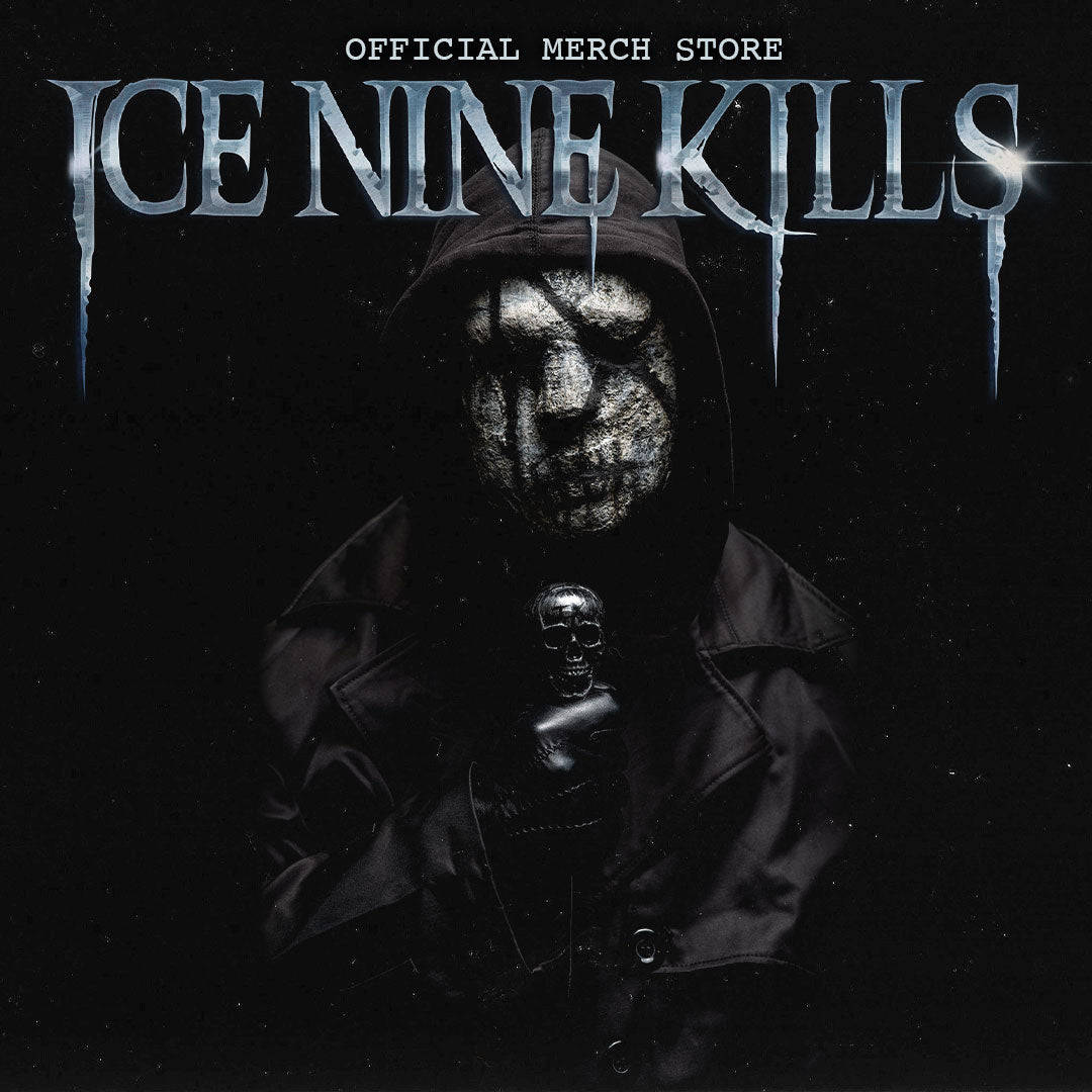 Ice Nine Kills, cracked skull mask, skull pendant, SD Desktop Wallpaper