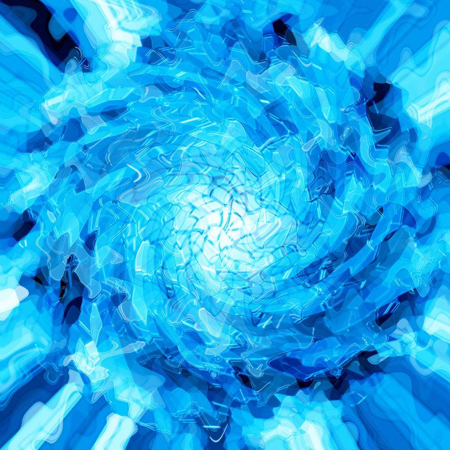 blue spiral, electric blue, white, SD Desktop Wallpaper