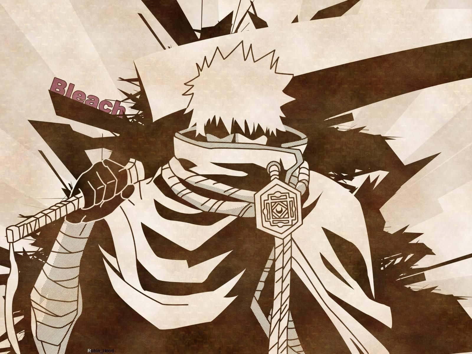 Ichigo Kurosaki, spiky hair, mask, HD Desktop Wallpaper