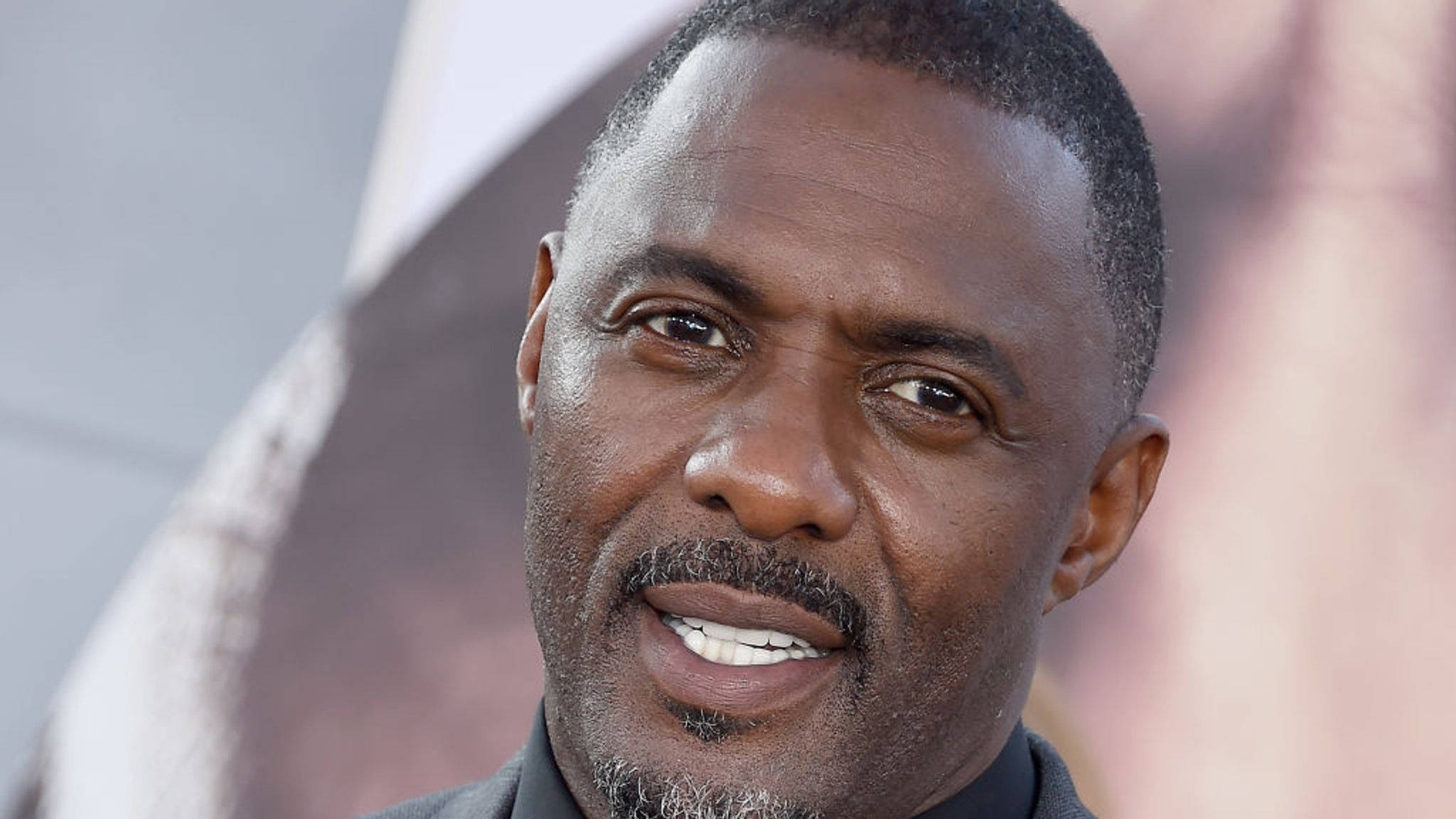 Idris Elba, goatee, dark suit, Full HD Desktop Wallpaper