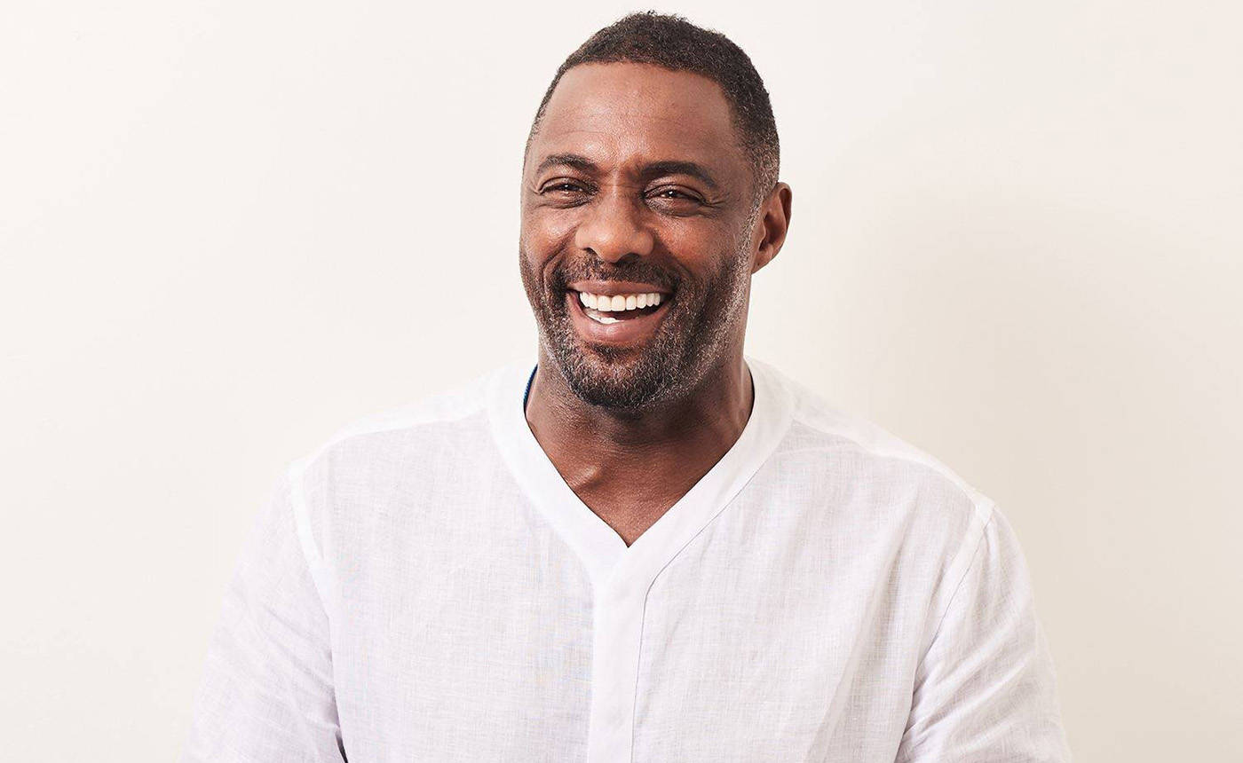 Idris Elba, white sweater, crisp white shirt, HD Desktop Wallpaper