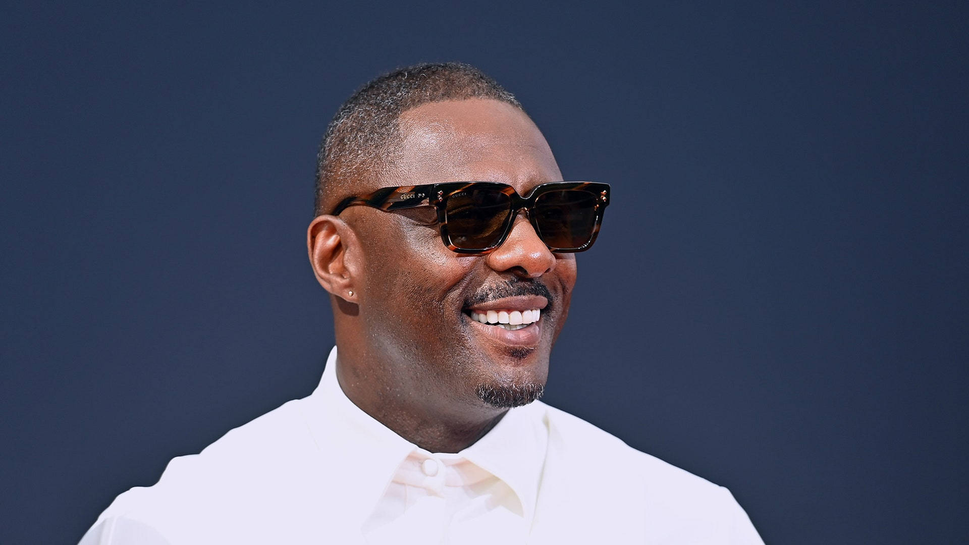 Idris Elba, sunglasses, white shirt, Full HD Desktop Wallpaper