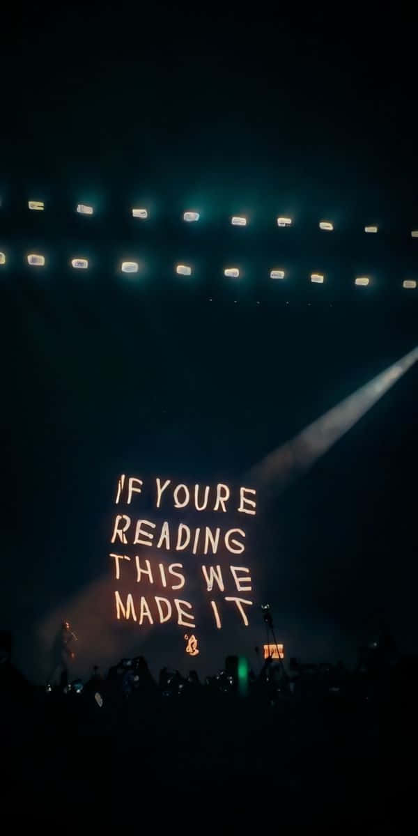 dark concert stage, spotlight, overhead lights, SD Phone Wallpaper