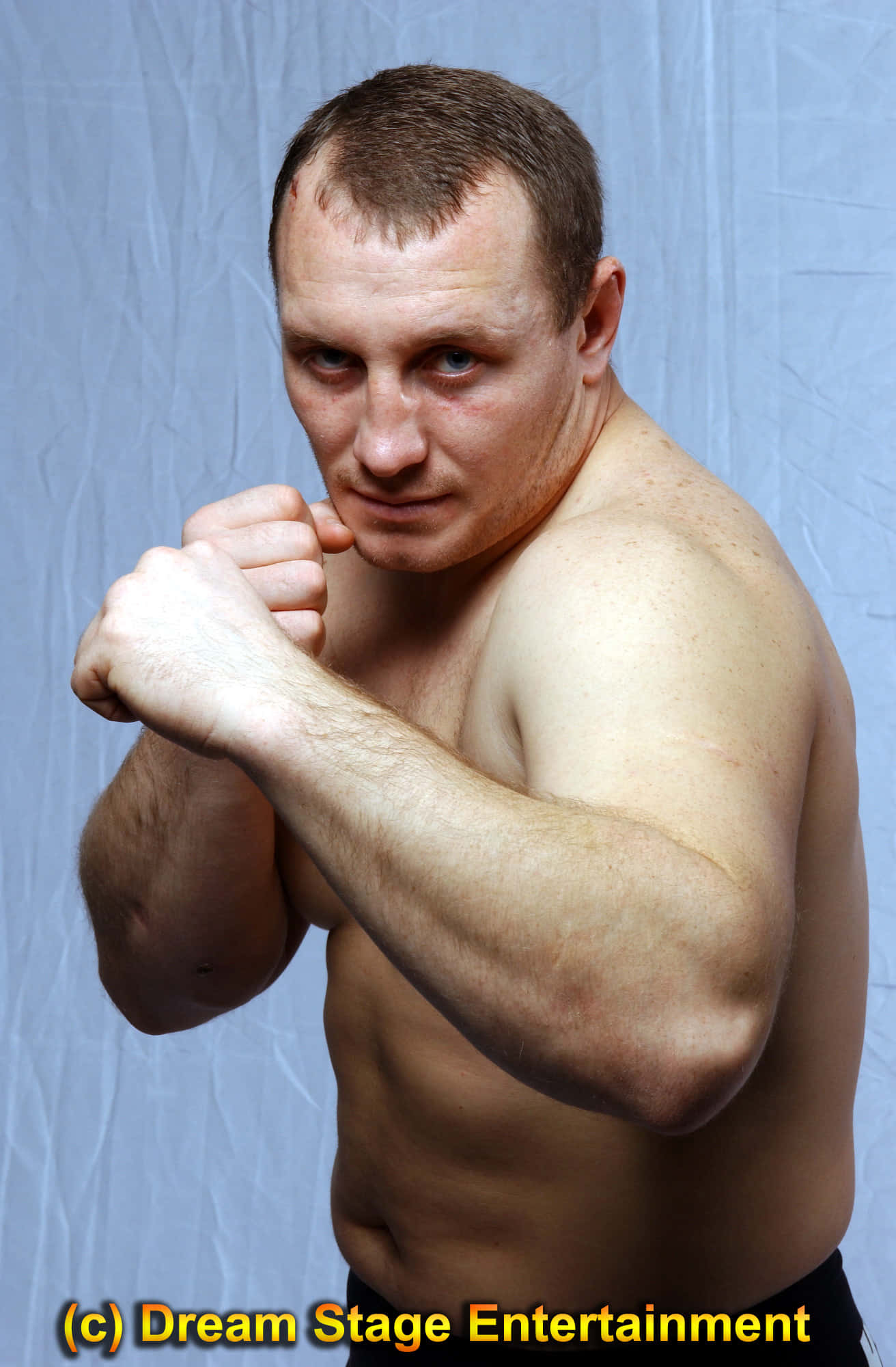 Igor Vovchanchyn, shirtless, fighting stance, Full HD Phone Wallpaper
