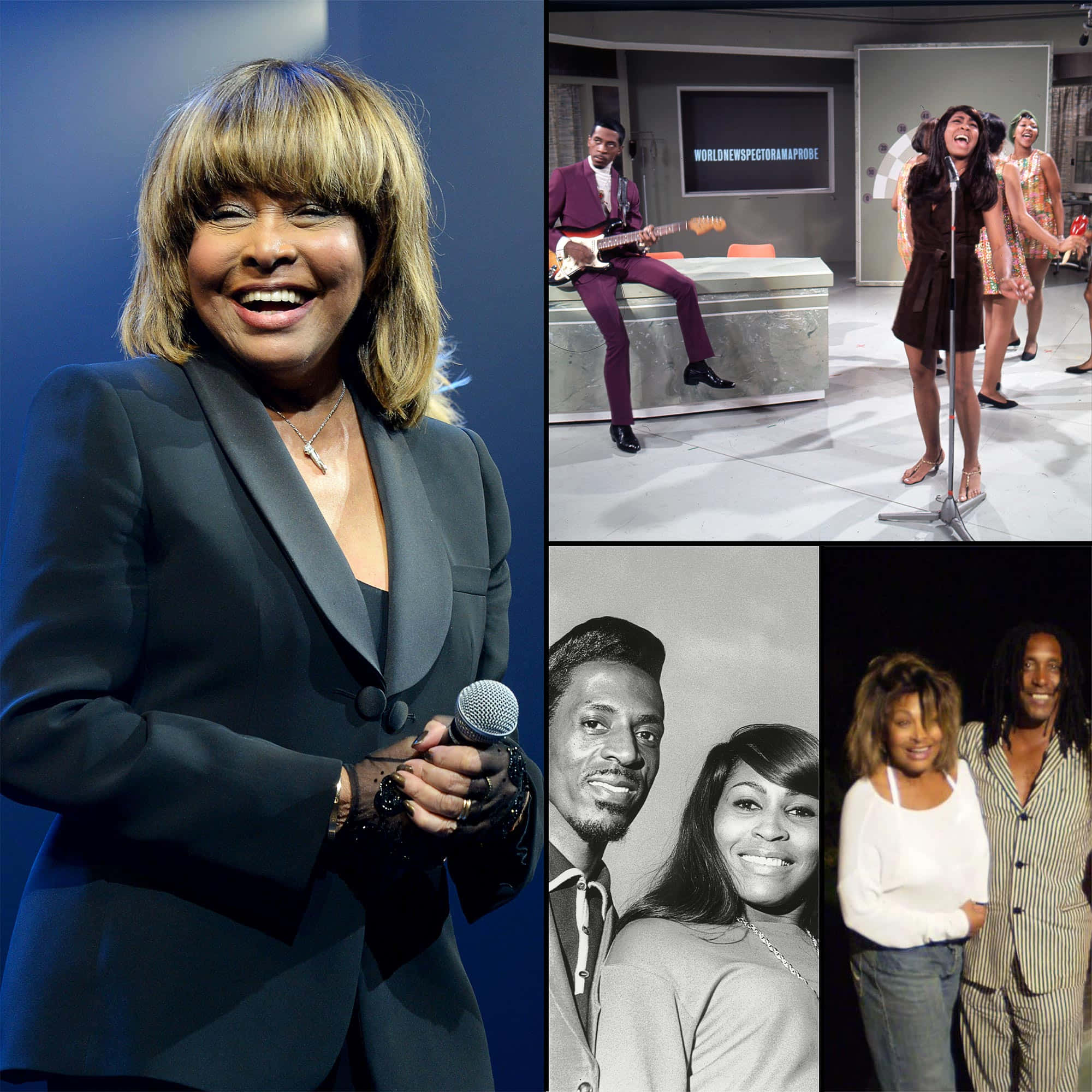 Ike and Tina Turner, Tina Turner, iconic moments, Full HD Desktop Wallpaper