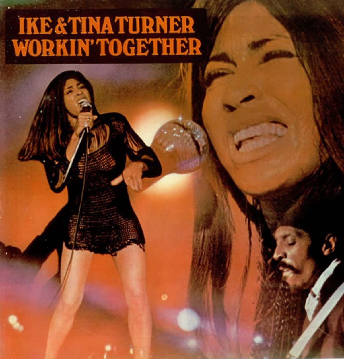Ike Turner, Tina Turner, stage, SD Phone Wallpaper