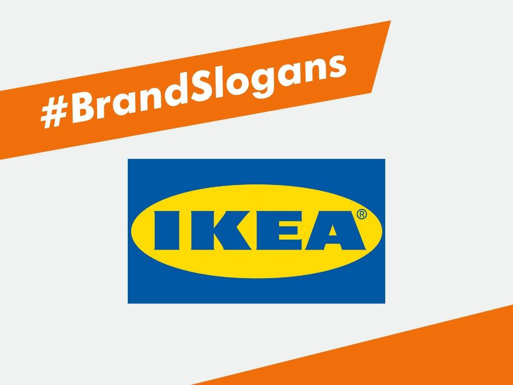 IKEA, blue and yellow oval, white background, SD Desktop Wallpaper