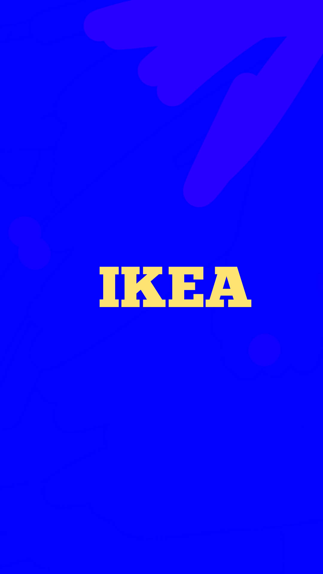 IKEA, blue, yellow, Full HD Phone Wallpaper