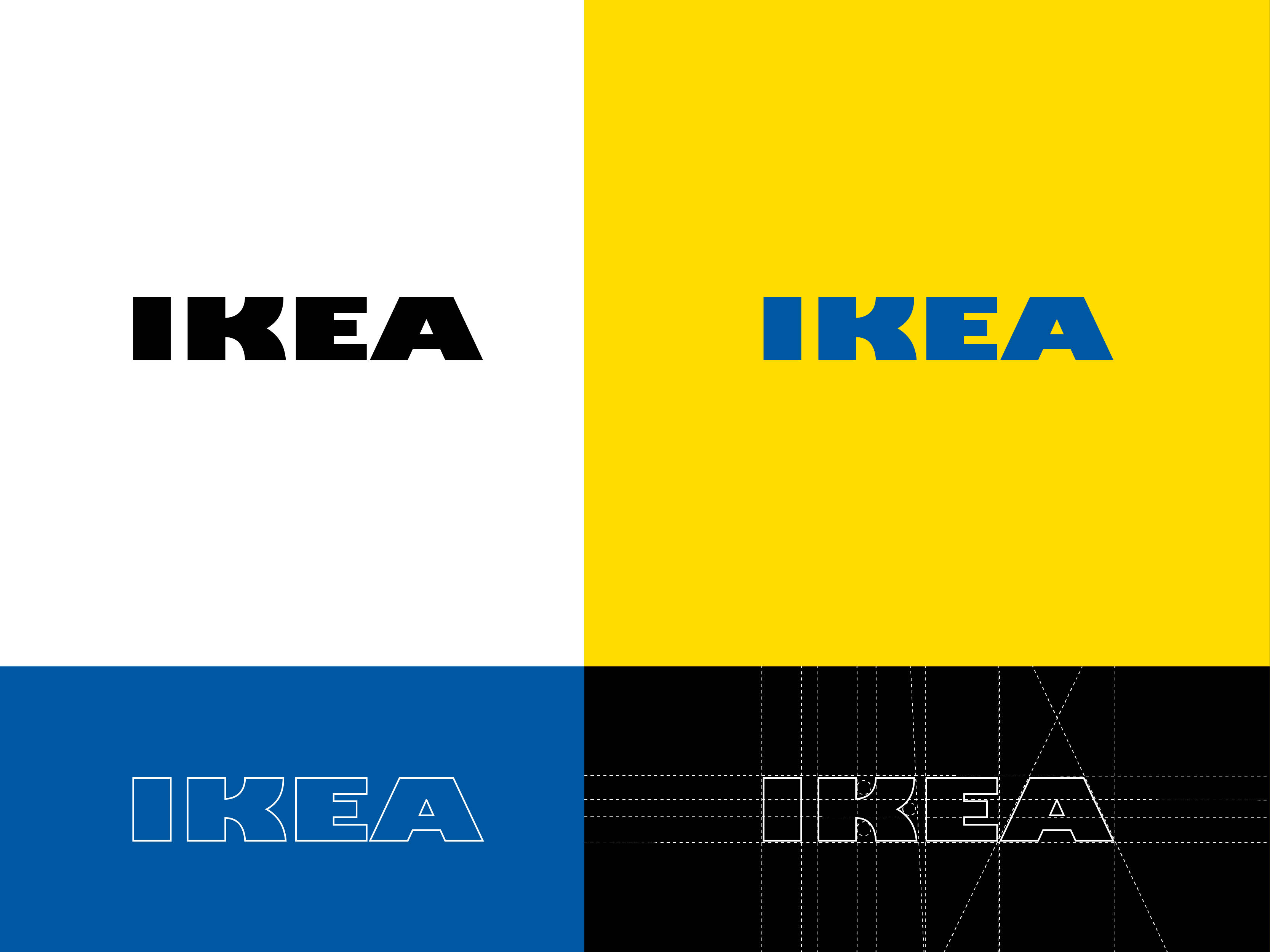 IKEA, black, white, 2K Desktop Wallpaper