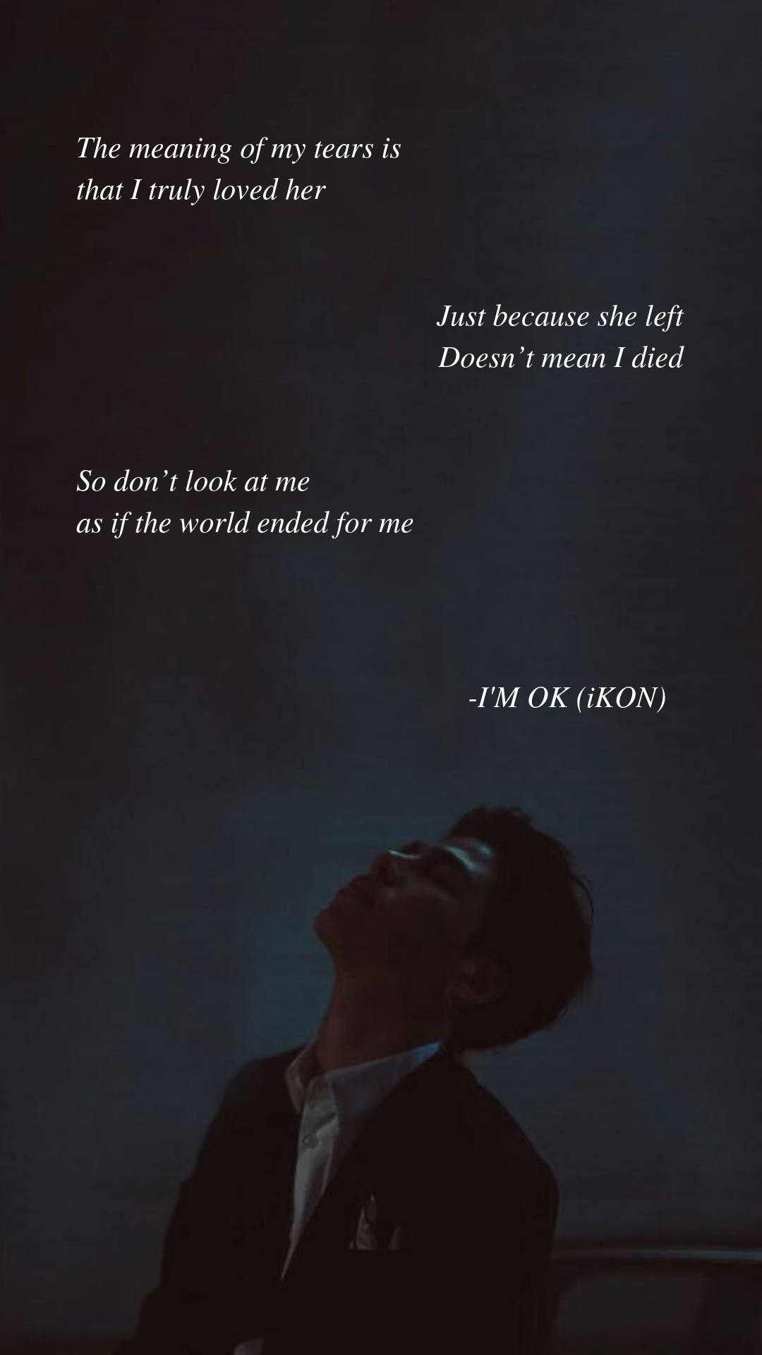 iKON, I'M OK, dark suit, Full HD Phone Wallpaper