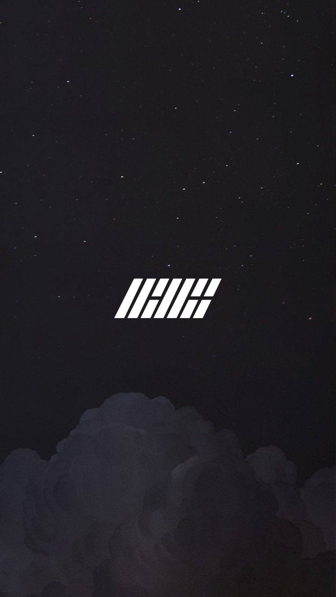 Ikon, Cool Dark, minimalist white logo, Full HD Phone Wallpaper