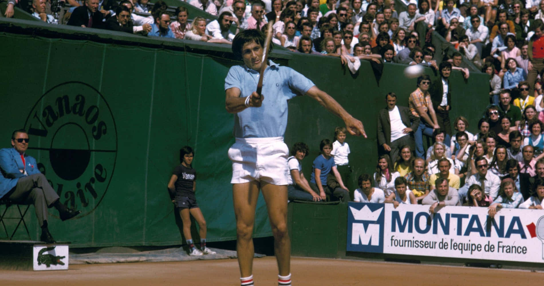 Ilie Năstase, 1979 US Open, clay court, HD Desktop Wallpaper