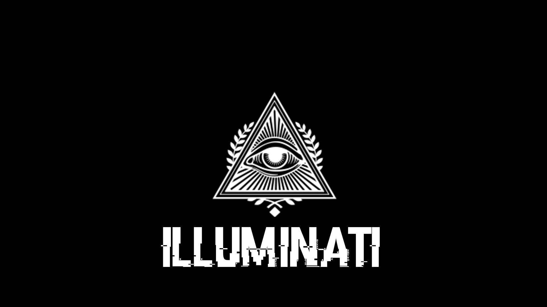 Illuminati, all-seeing eye, triangle, Full HD Desktop Wallpaper