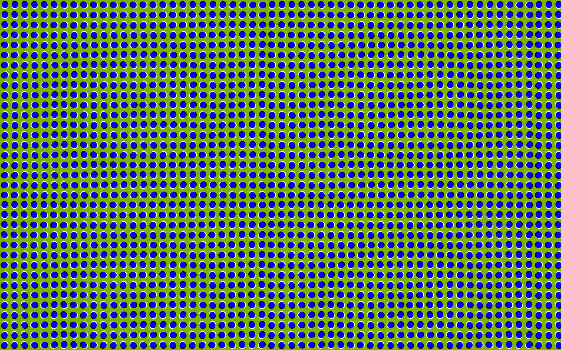 Synthesis of Illusion, The Intricacies of the Mind, blue dots, Full HD Desktop Wallpaper