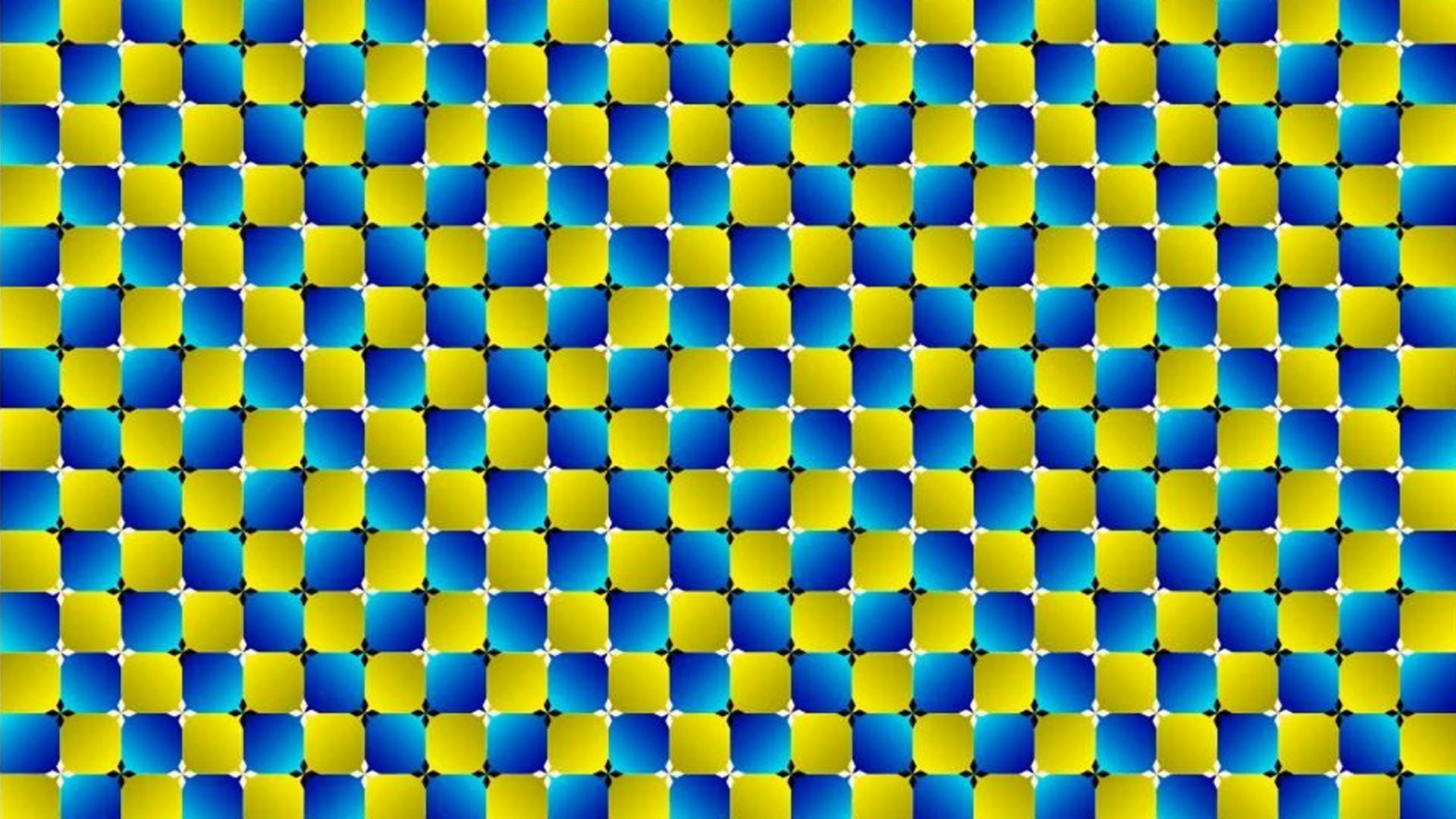 Illusion, uneven surface, vibrant blue, Full HD Desktop Wallpaper