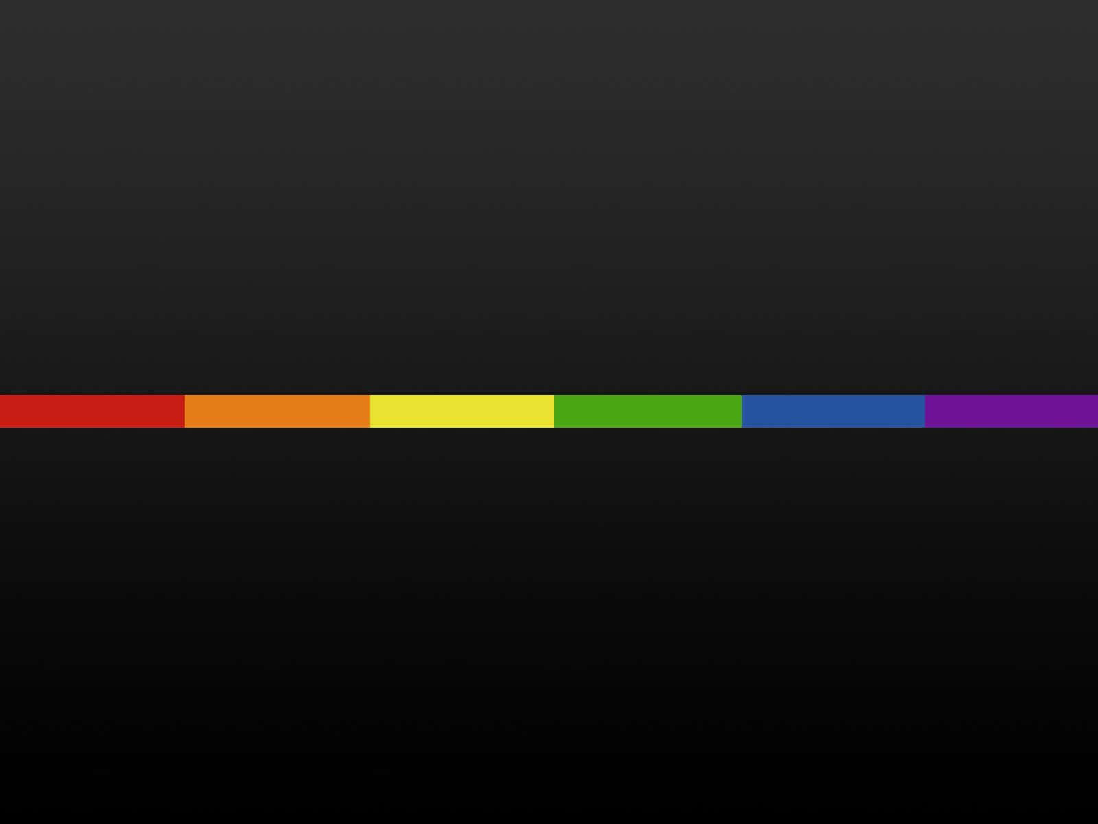 rainbow, color bar, black background, HD Desktop Wallpaper