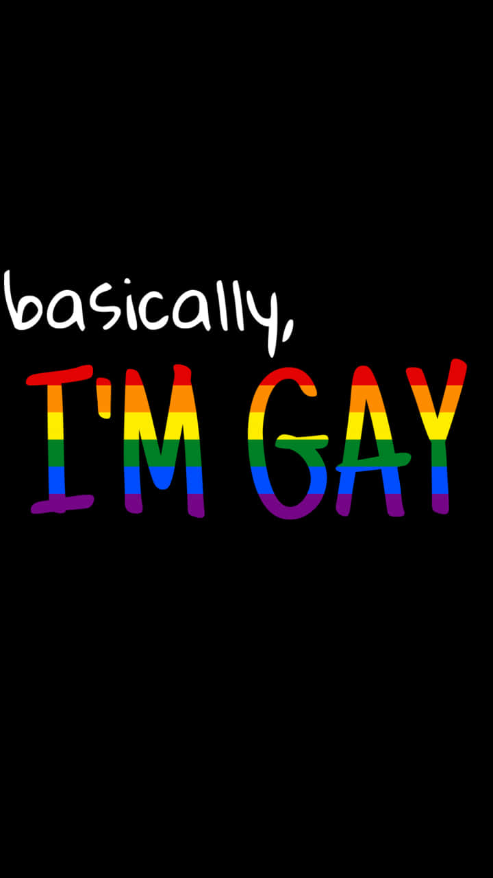 rainbow-colored, black background, Pride is love!, HD Phone Wallpaper