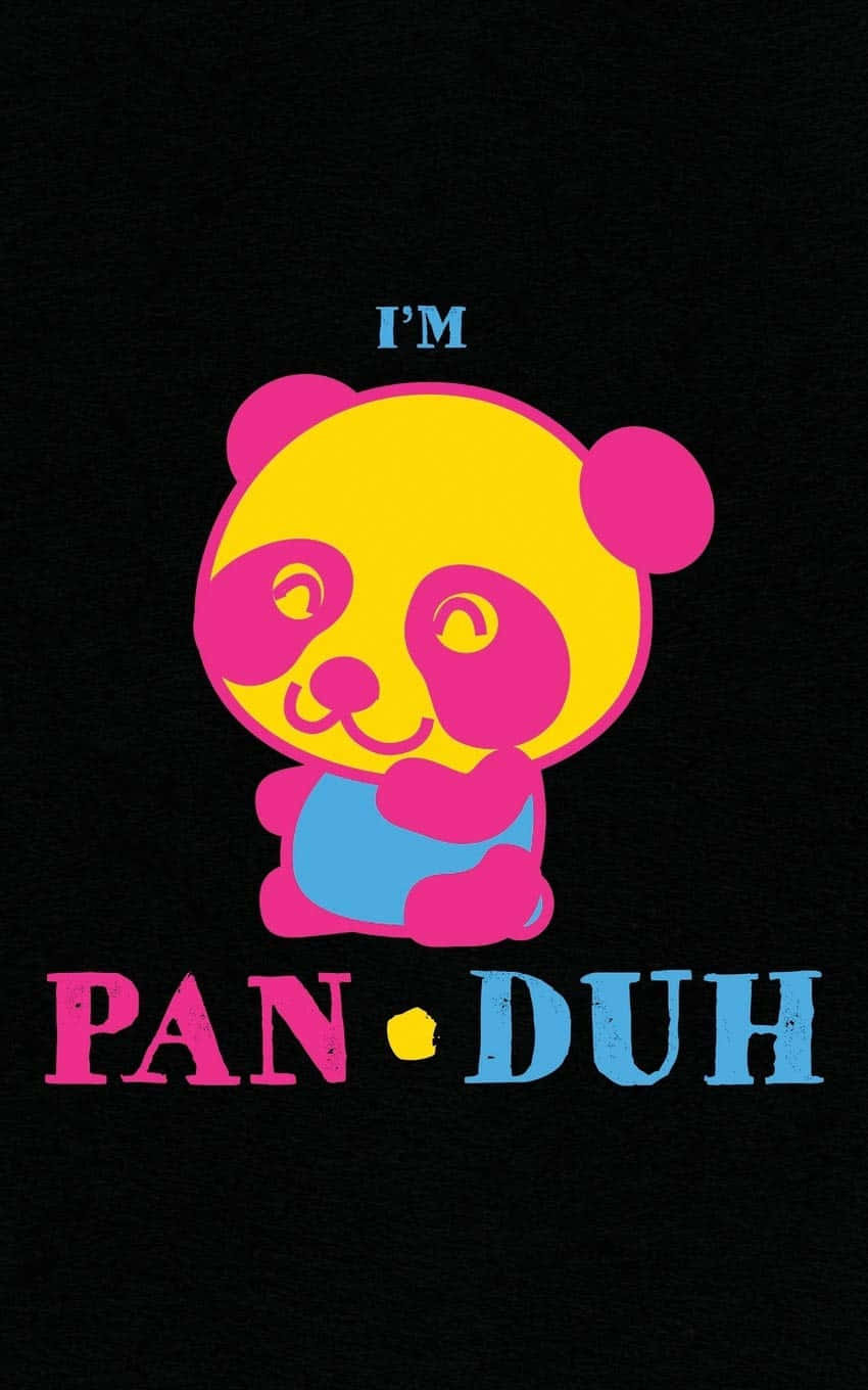 yellow, pink panda, blue shorts, HD Phone Wallpaper
