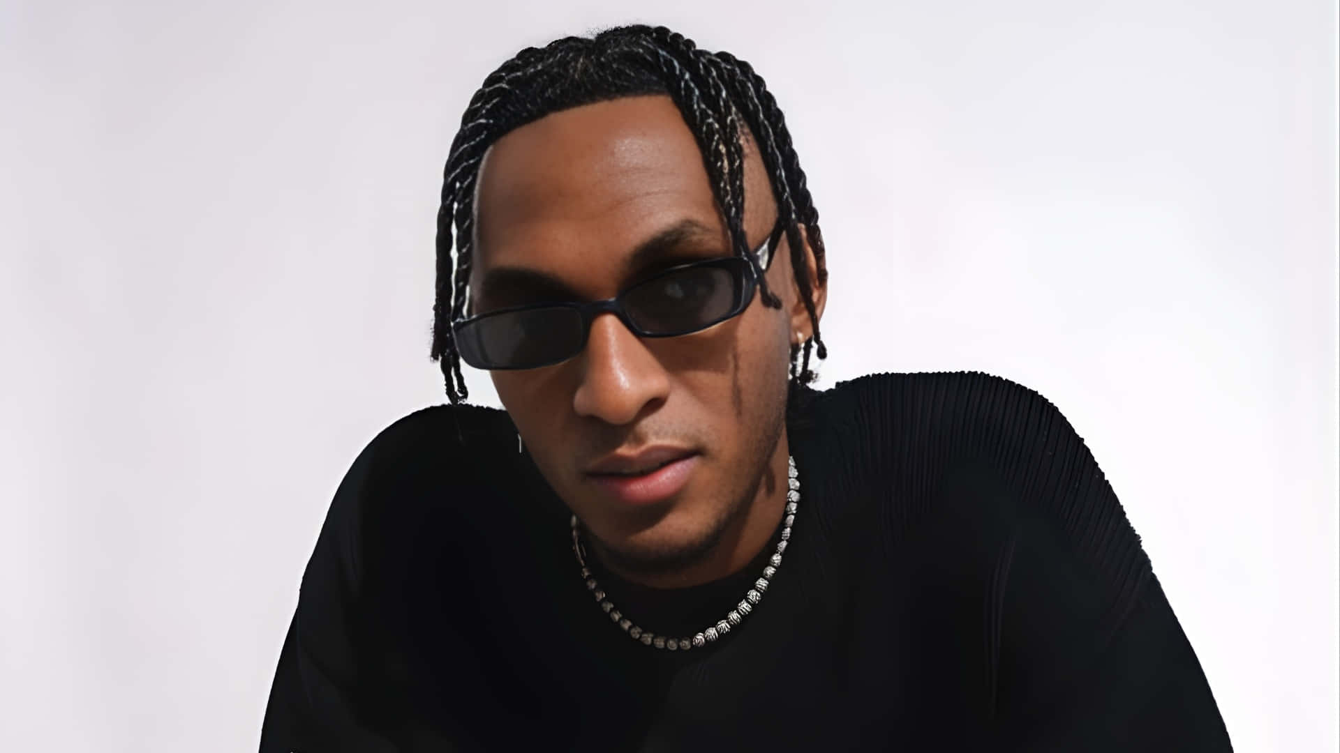 Immanuel Quickley, braided hair, sunglasses, Full HD Desktop Wallpaper