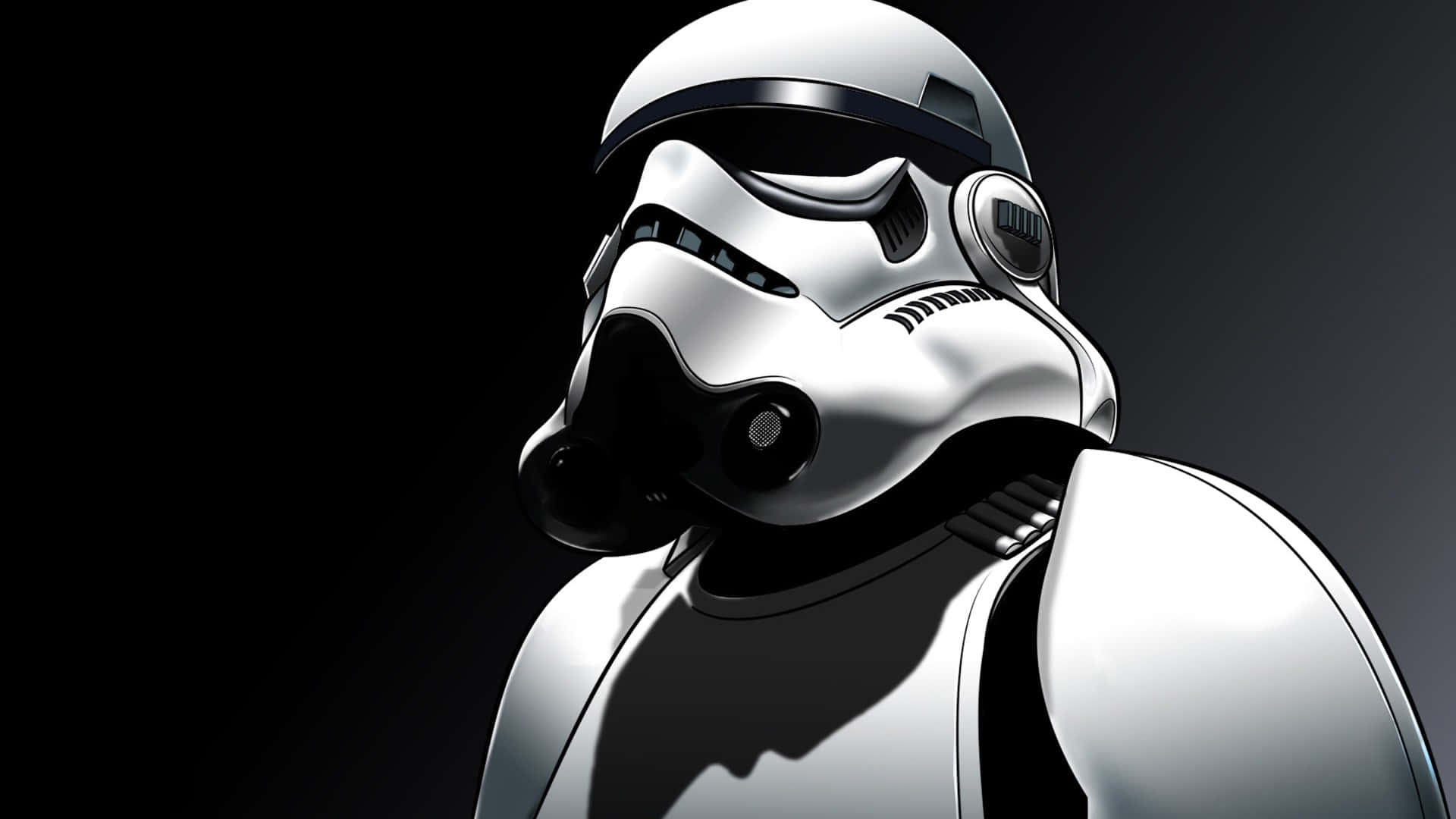 Imperial Army, stormtrooper helmet, reflective silver armor, Full HD Desktop Wallpaper